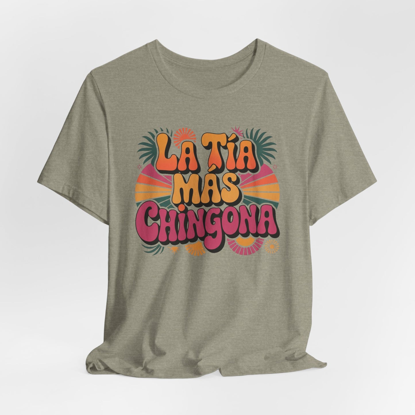 Tia T-Shirt - Best Tia Ever Shirt - Latino Family Gift - Tia Birthday Gift - Hispanic Aunt Tee - Tia Amor
