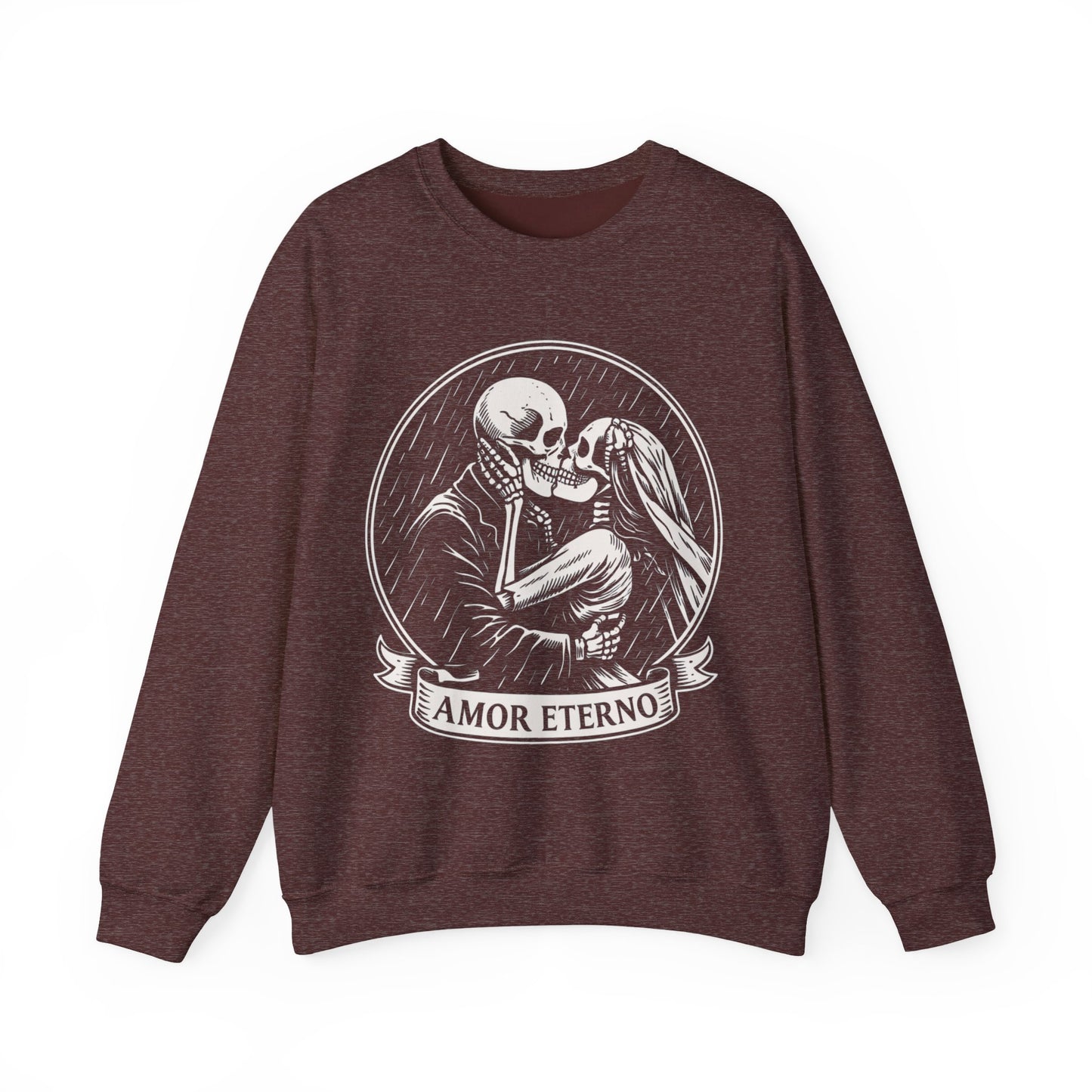 Amor Eterno Sweatshirt - Forever Love Spanish Quote - Romantic Gift for Her - Couples Matching - Latino Love Shirt