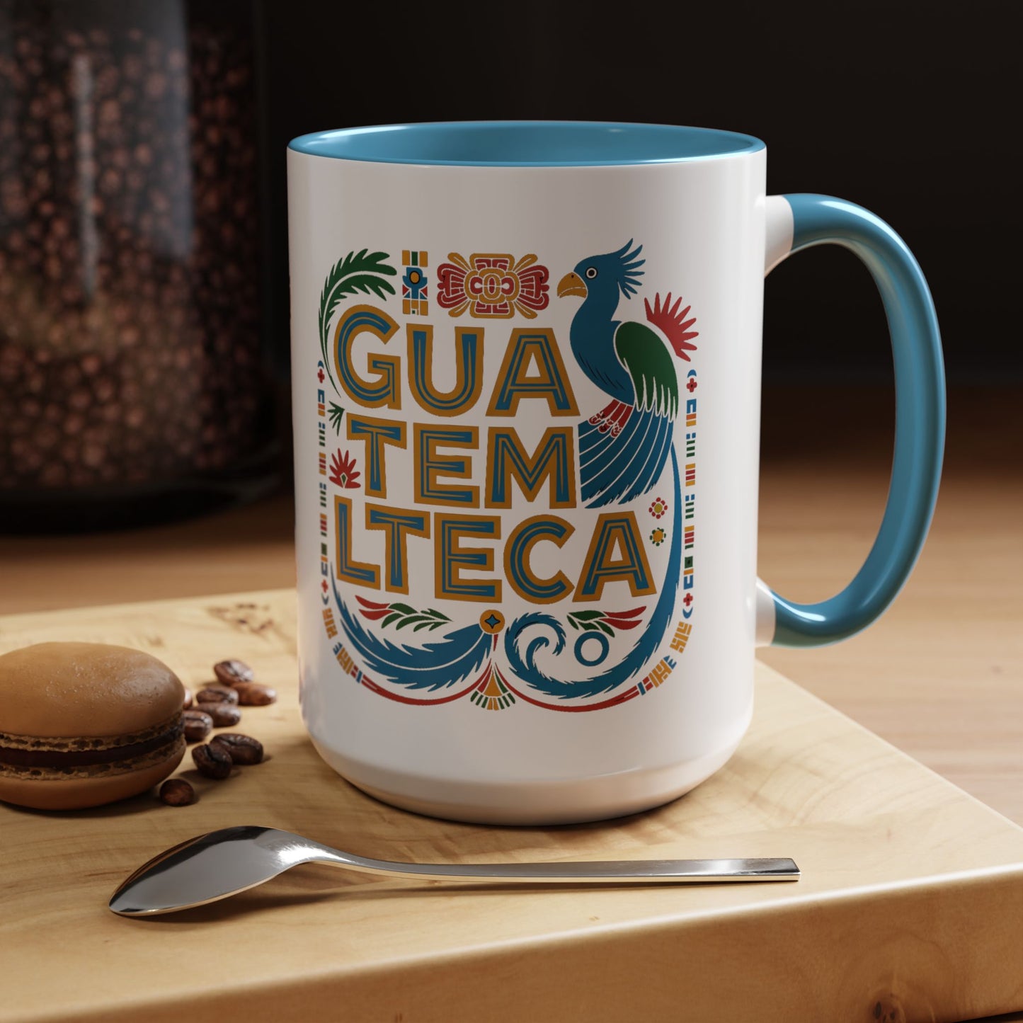 Guatemala Mug - Guatemalteco Pride Coffee Cup | Chapín Orgullo Guate Gift | Central American Hispanic Heritage Present