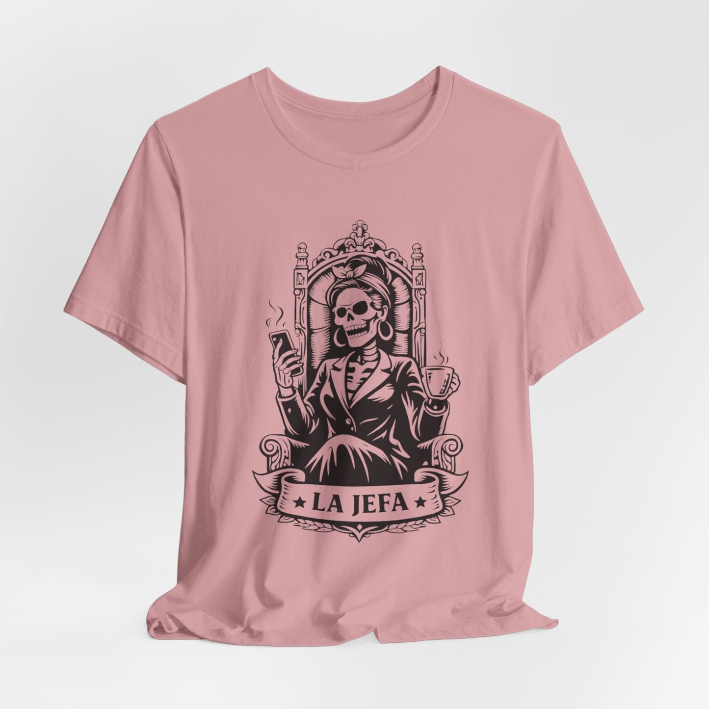 La Jefa T-Shirt - Latina Boss Lady Tee - Hispanic Empowerment Gift - Mujer Fuerte Shirt - Spanish Boss Gift