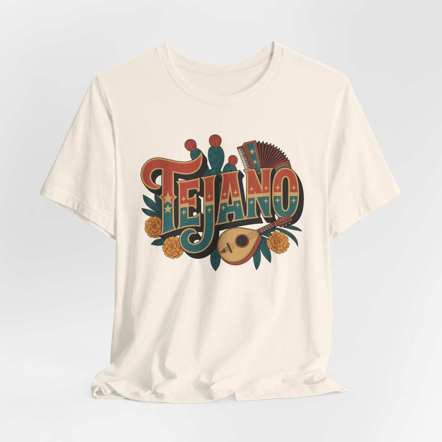 Tejano T-Shirt - Orgulloso Tejano Pride Tee - Texas Mexican Heritage Gift - Latino Culture Shirt - Tex Mex Style