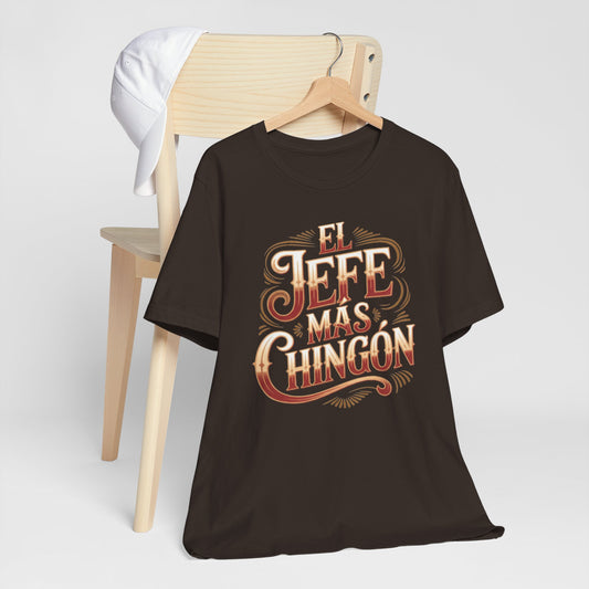 El Jefe T-Shirt - Latino Boss Tee - Hispanic Pride Shirt - Spanish Saying Gift - Latino Heritage Apparel