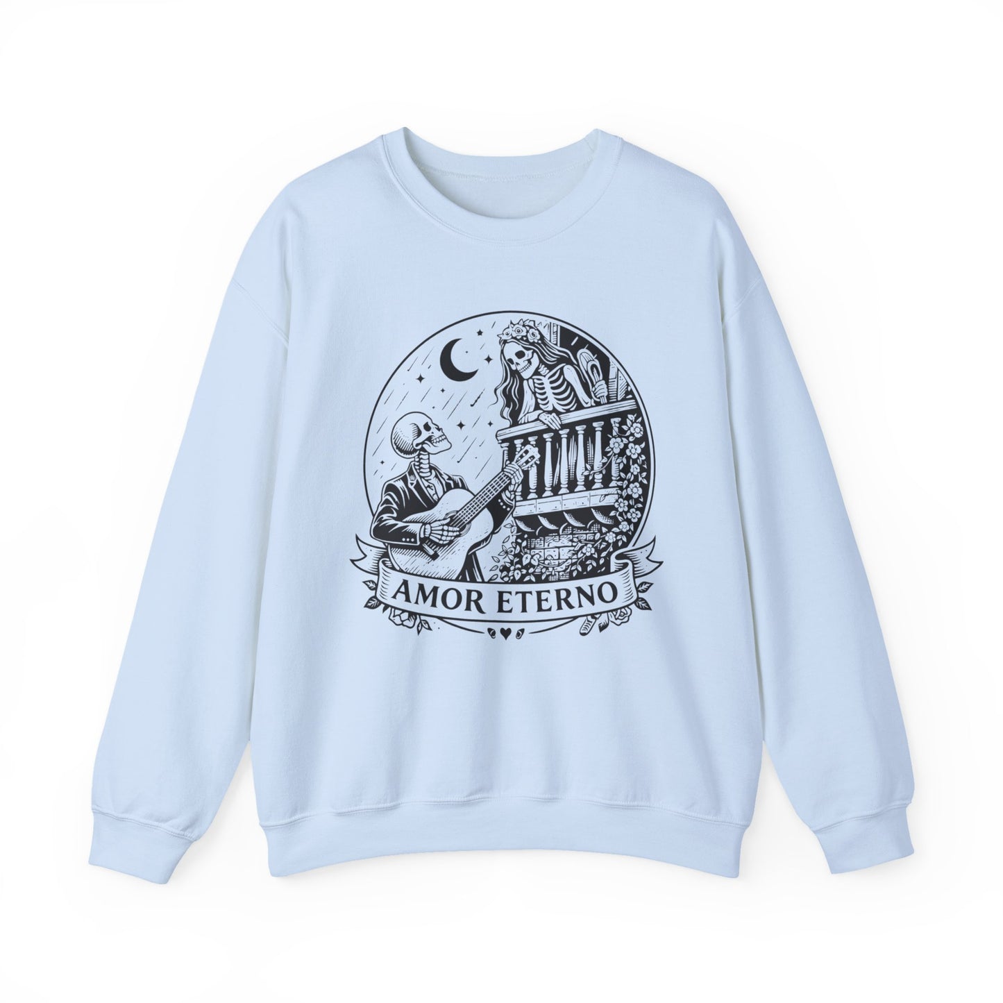 Amor Eterno Sweatshirt - Eternal Love Gift for Her - Latino Romance Couples Hoodie - Forever Amor Para Siempre