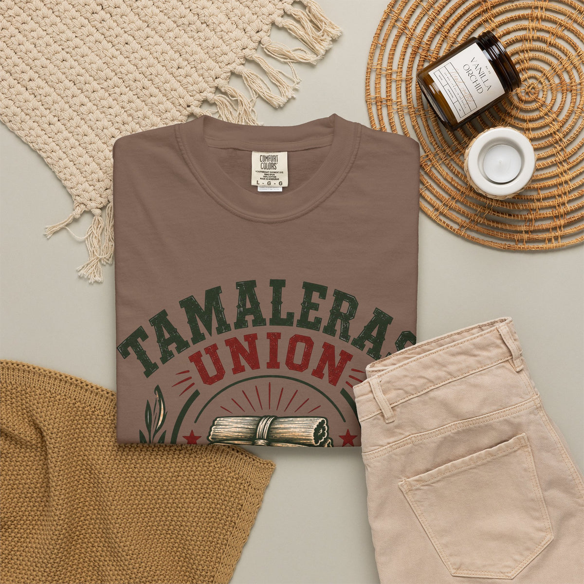 Tamaleras Union Tee - Funny Mexican Christmas Shirt - Tamalada Navidad Gift