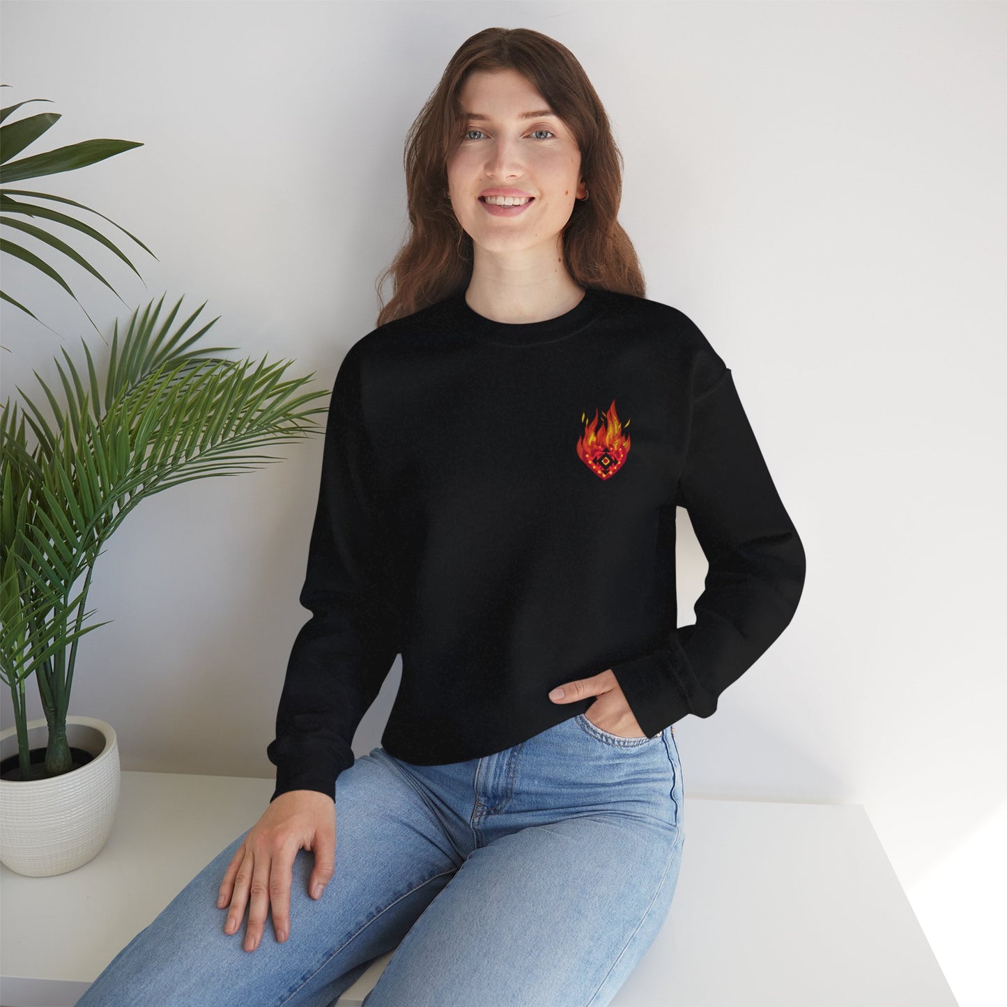 Sacred Heart Lady of Guadalupe Sweatshirt (Unisex)