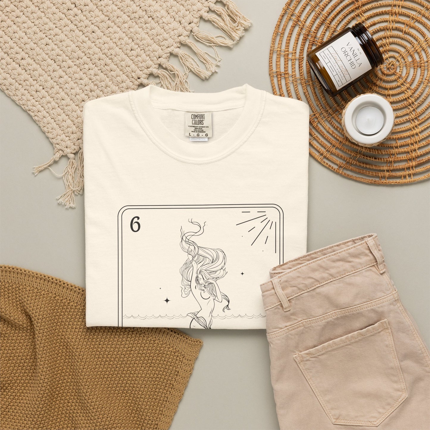 La Sirena Loteria Shirt | Comfort Colors , Strong Woman Latina Empowerment , Feminist Shirt, Gift for Her , Mexican Shirt , Latina Shirt