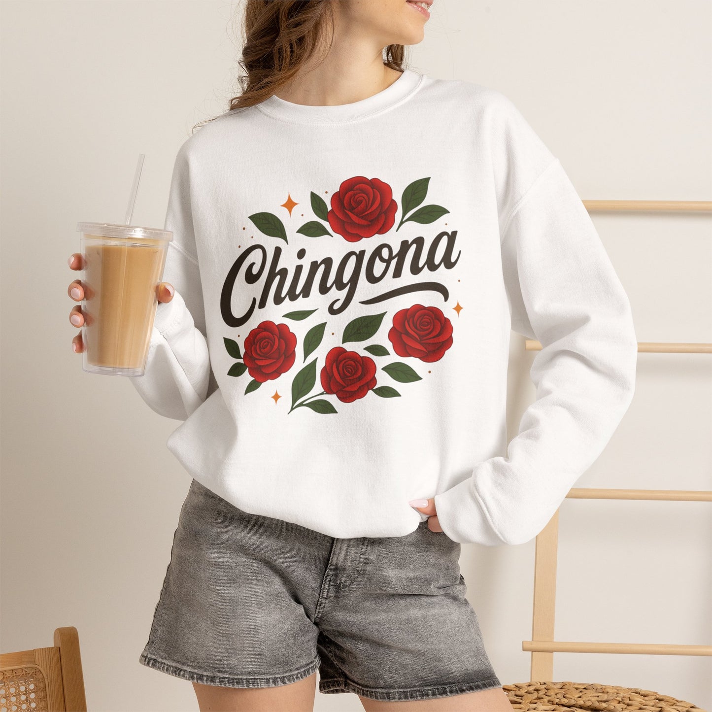 Chingona Sweatshirt | Soy Chingona Crewneck | Latina Empowerment | Mexican Pride | Latina Gift | Latina Owned Shop