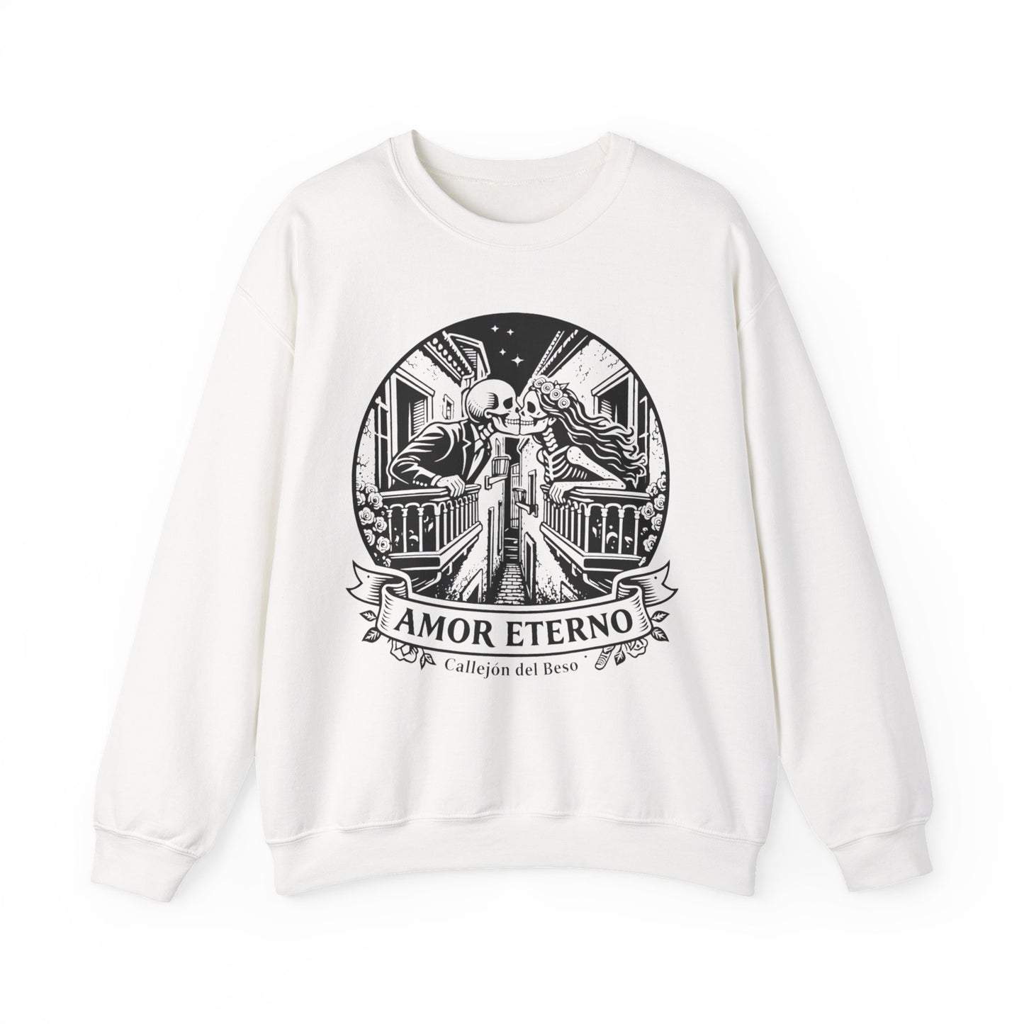 Amor Eterno Sweatshirt - Eternal Love Gift for Her - Latino Romance Couples Sweater - Mi Amor Para Siempre