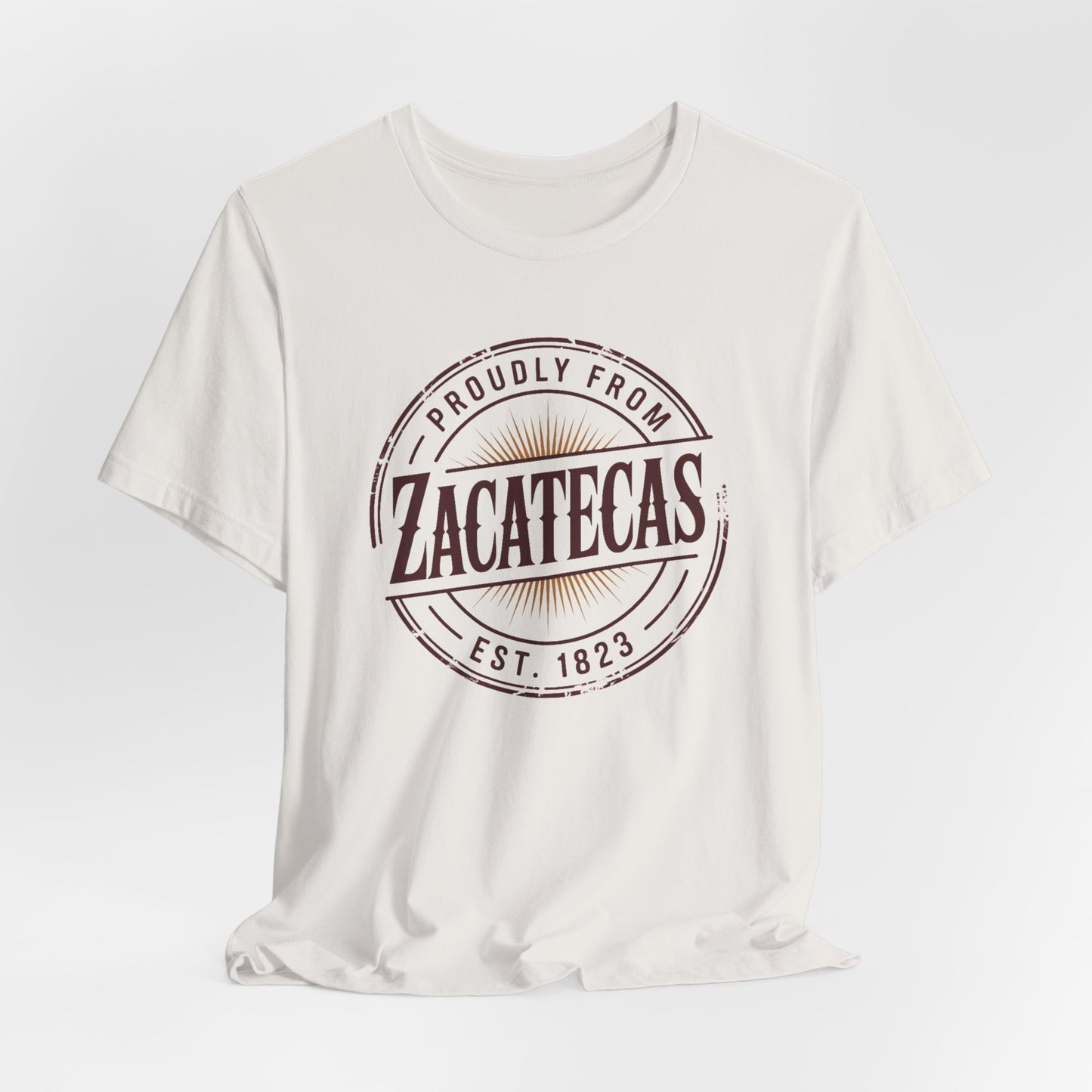 Zacatecas T-Shirt - Mexican Heritage Tee - Zacatecano Orgullo Gift - Mexico Pride Shirt - Hispanic Heritage Tee