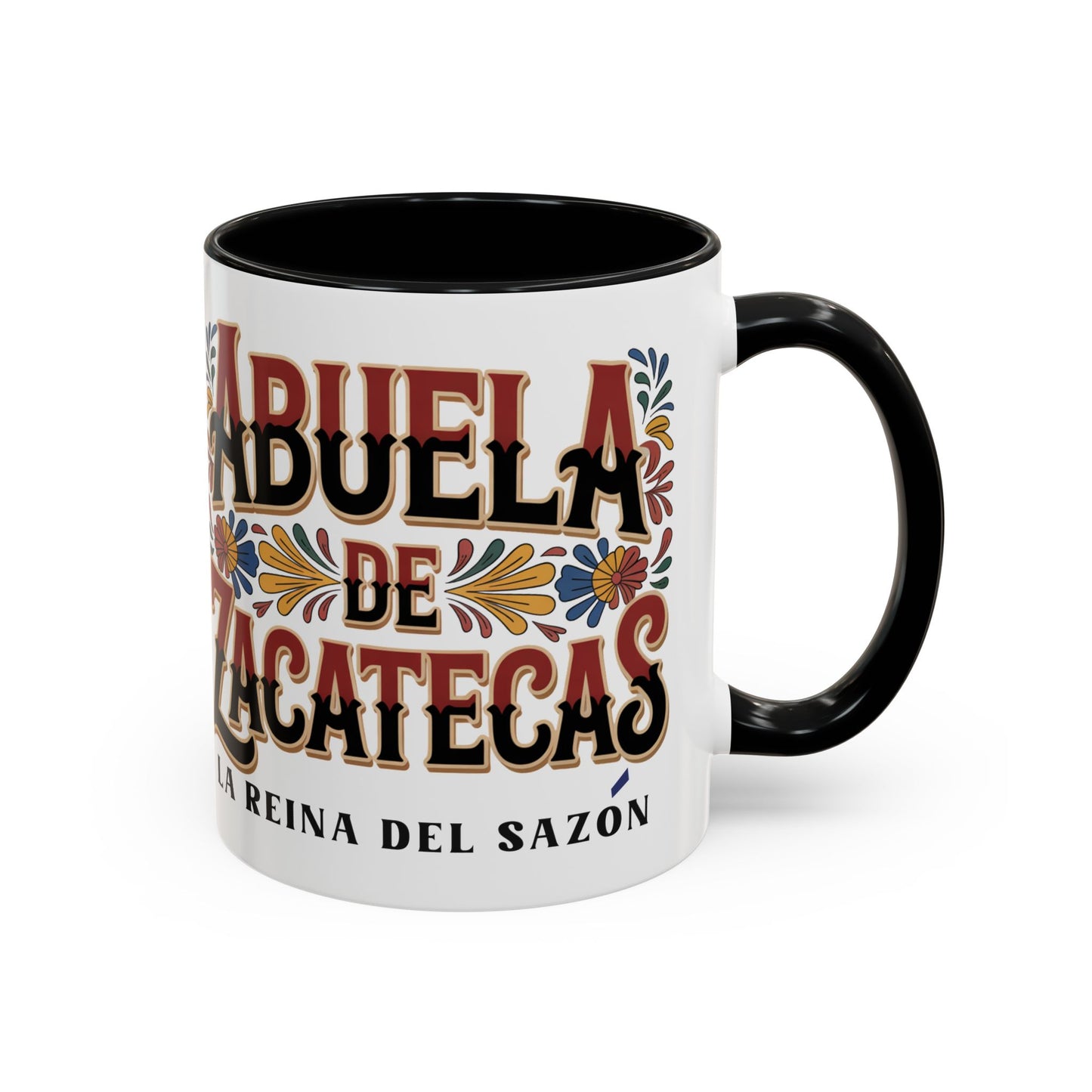 Abuela de Zacatecas Mug - Latino Family Gift for Beloved Grandma | Hispanic Grandmother Coffee Cup | Abuela Querida Regalo