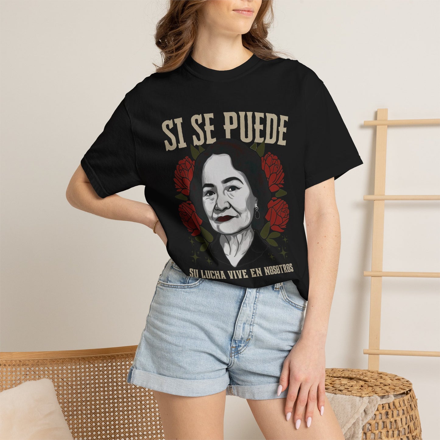 Si Se Puede Dolor Huerta T-Shirt | Huelga Civil Rights Tee | Unisex Shirt | Comfort Colors Farmworker Immigrant Shirt
