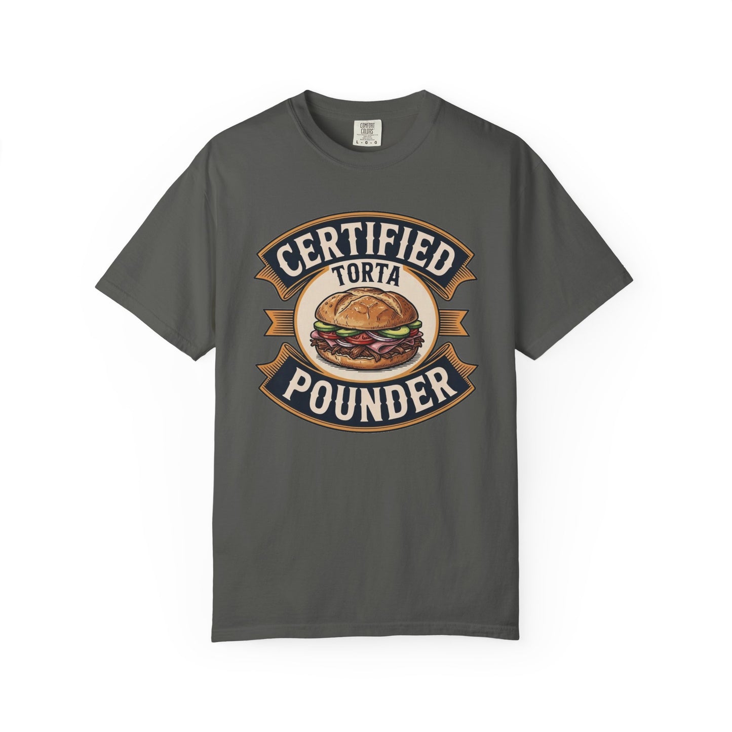 Certified Torta Pounder Shirt, Comfort Colors Bilingual UnisexTee, Funny Gift for Men
