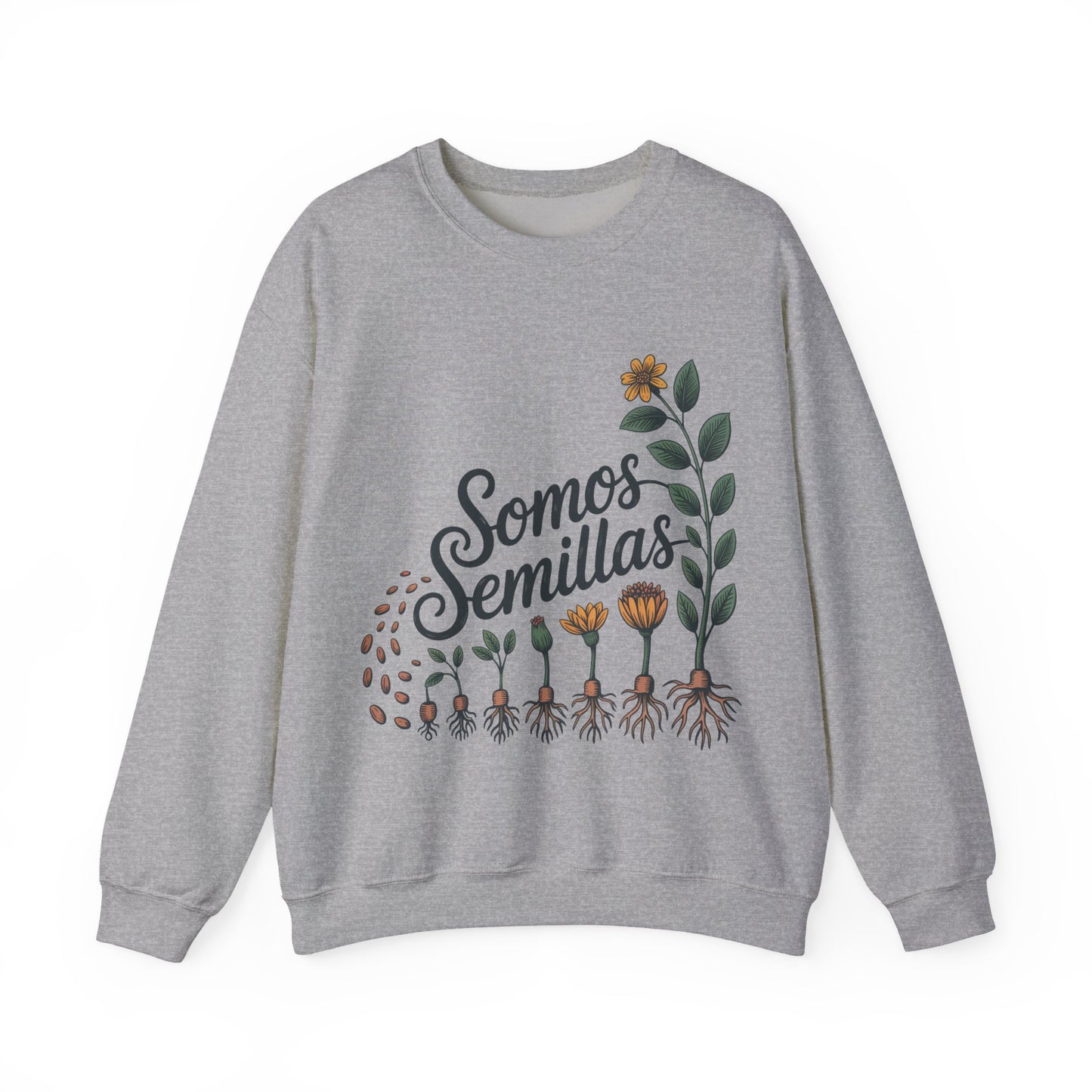 Somos Semillas Sweatshirt - We Are Seeds Latino Heritage Pride Gift - Hispanic Cultural Apparel for Women Men