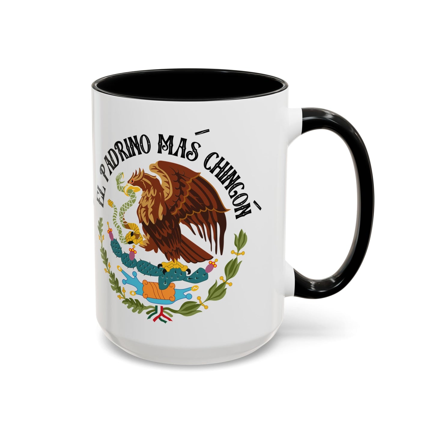 Custom El Padrino Más Chingón Mug | Accent Coffee Mug | Padrino Gifts Personal