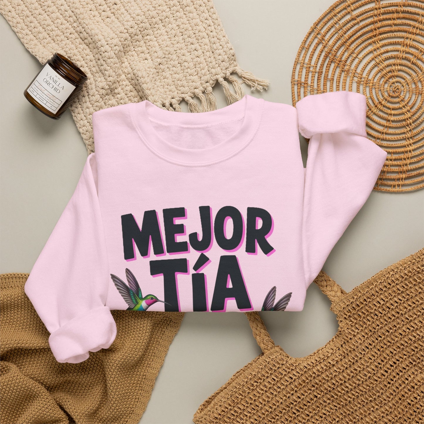 Tia Sweatshirt - Proud Tia Gift - Latino Family Sweater - Spanish Aunt Gift - Tia Querida - Mi Tia Favorita