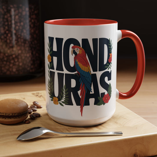 Honduras Mug — Catrachos Pride Coffee Mug, Hondureño Gift, Central American Heritage Cup, Orgulloso Honduras Amor