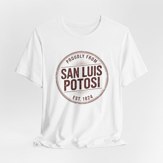 San Luis Potosí T-Shirt - Orgulloso Potosino Mexican Pride Shirt - Latino Heritage Tee Gift - SLP Mexico State