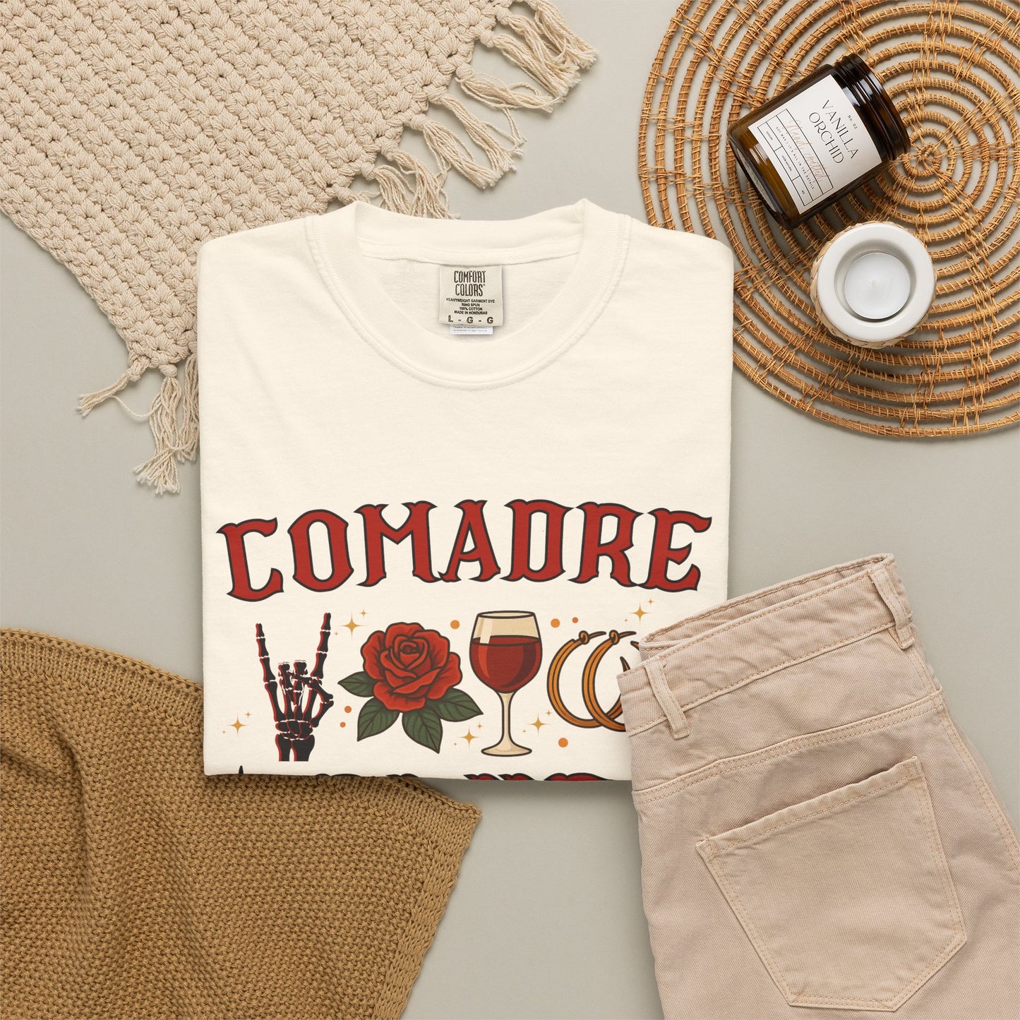 Comadre Club Shirt | Comadre Crew Tshirt Latina Gift | Spanish Friendship Tee | Comadre Gift for Her | Best Friend Latina Matching Shirts