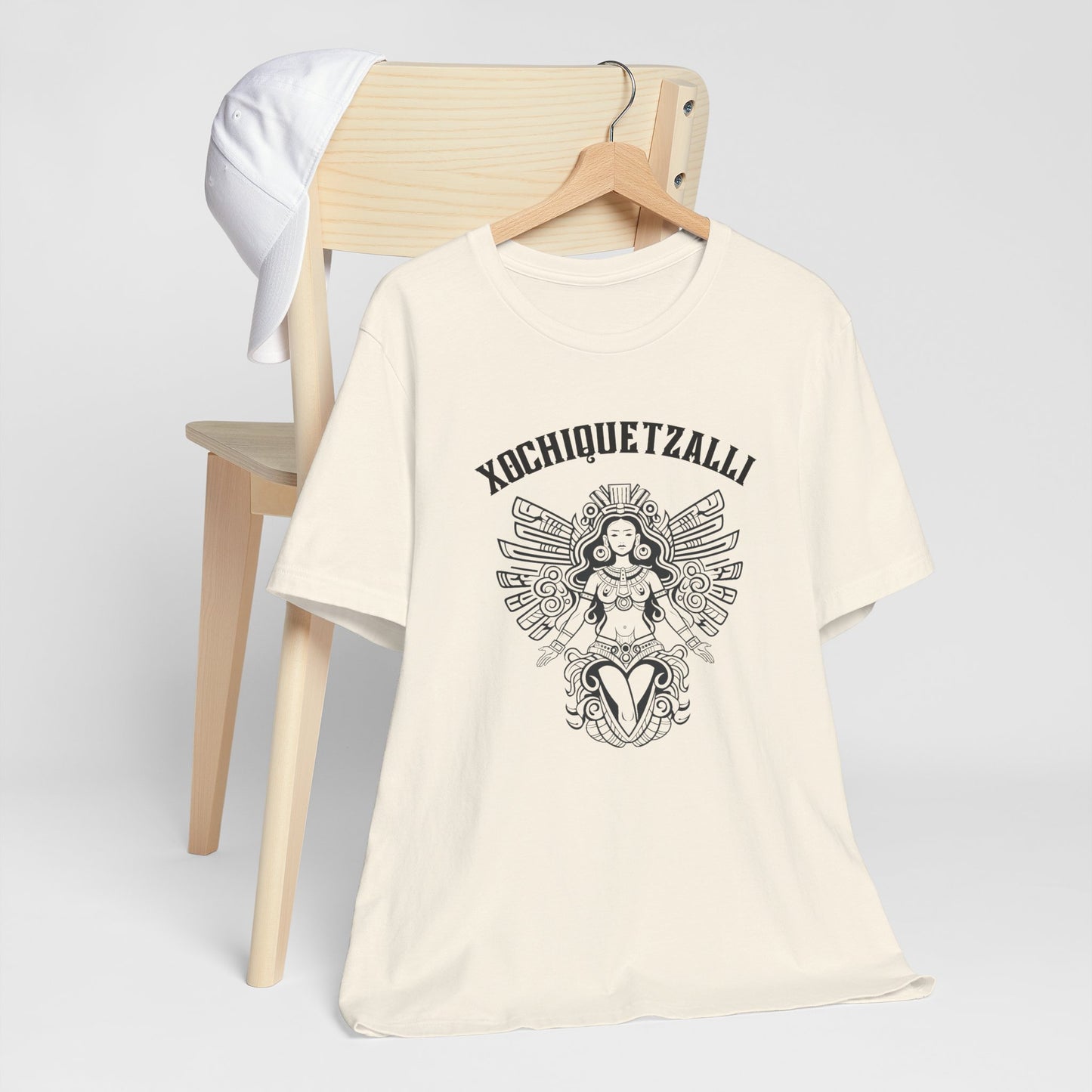 Xochiquetzalli Aztec Goddess of Fertility Shirt | Gift for Her , Xochiquetzal Aztec Art , Latino Americans , Mexican Shirts