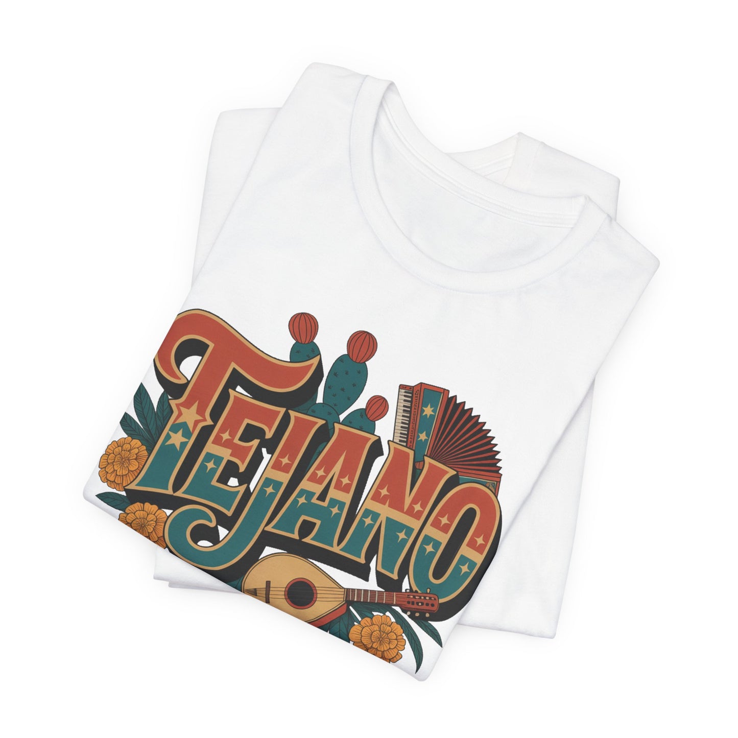 Tejano T-Shirt - Orgulloso Tejano Pride Tee - Texas Mexican Heritage Gift - Latino Culture Shirt - Tex Mex Style