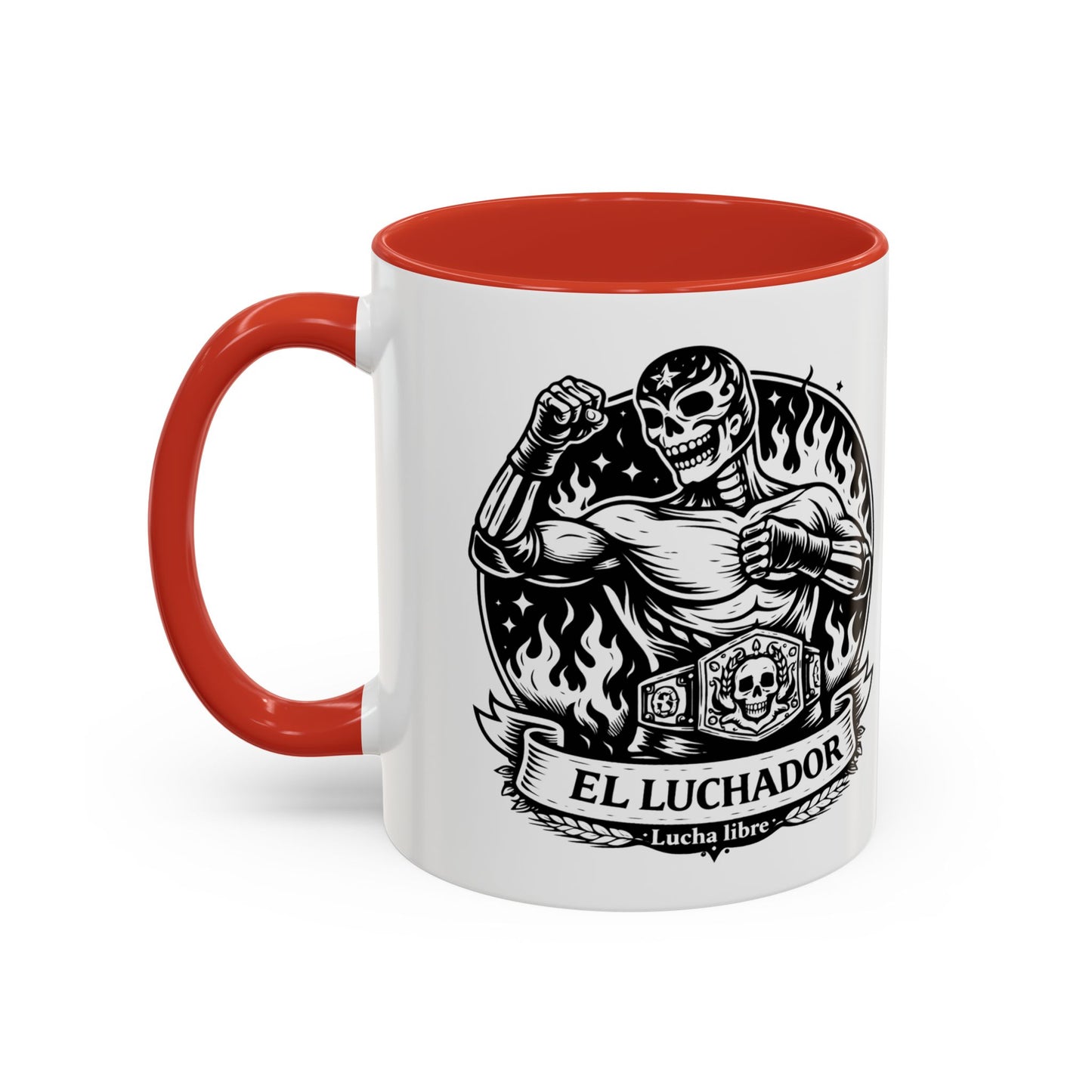 Luchador Mug - Mexican Wrestling Coffee Cup | Lucha Libre Fan Gift | Hispanic Pride Cultura Mexicana