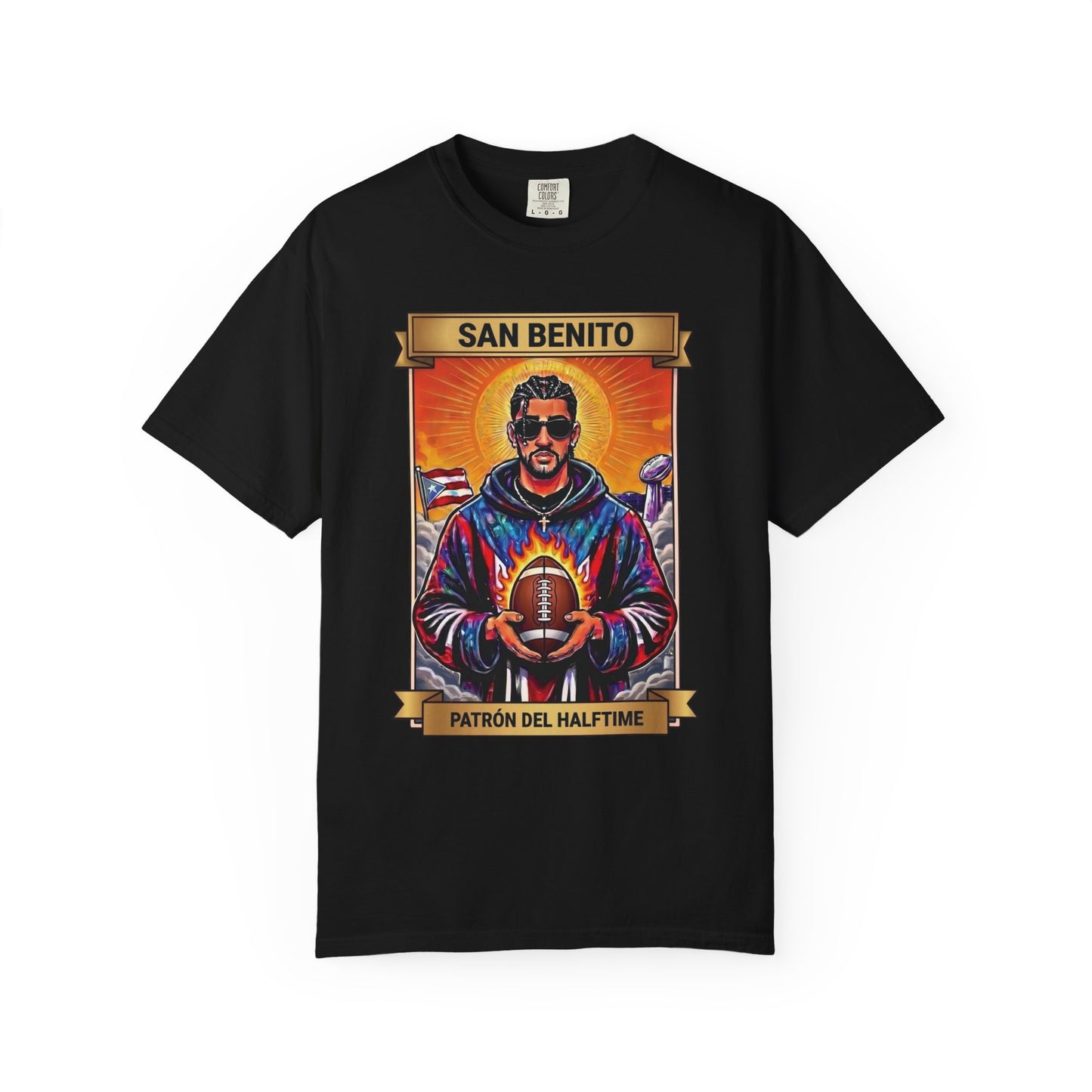 Benito Bowl Shirt, Puerto Rico Tee, San Benito Halftime Show Shirt, Team Benito Gift, Boricua Unisex Graphic Tee
