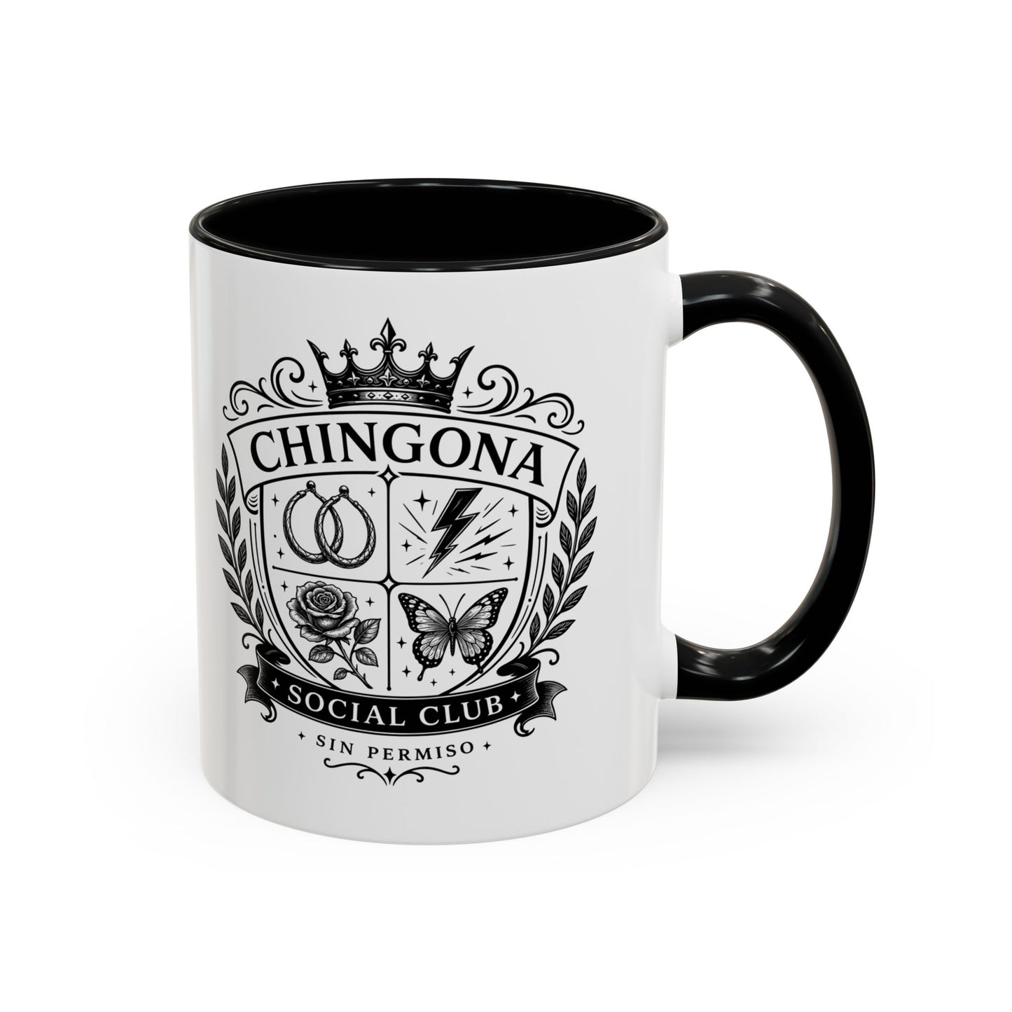 Chingona Comadre Energy Mug - Latina Gift for Her - Regalos para Mujer - Spanish Coffee Cup - Latina Power Drinkware