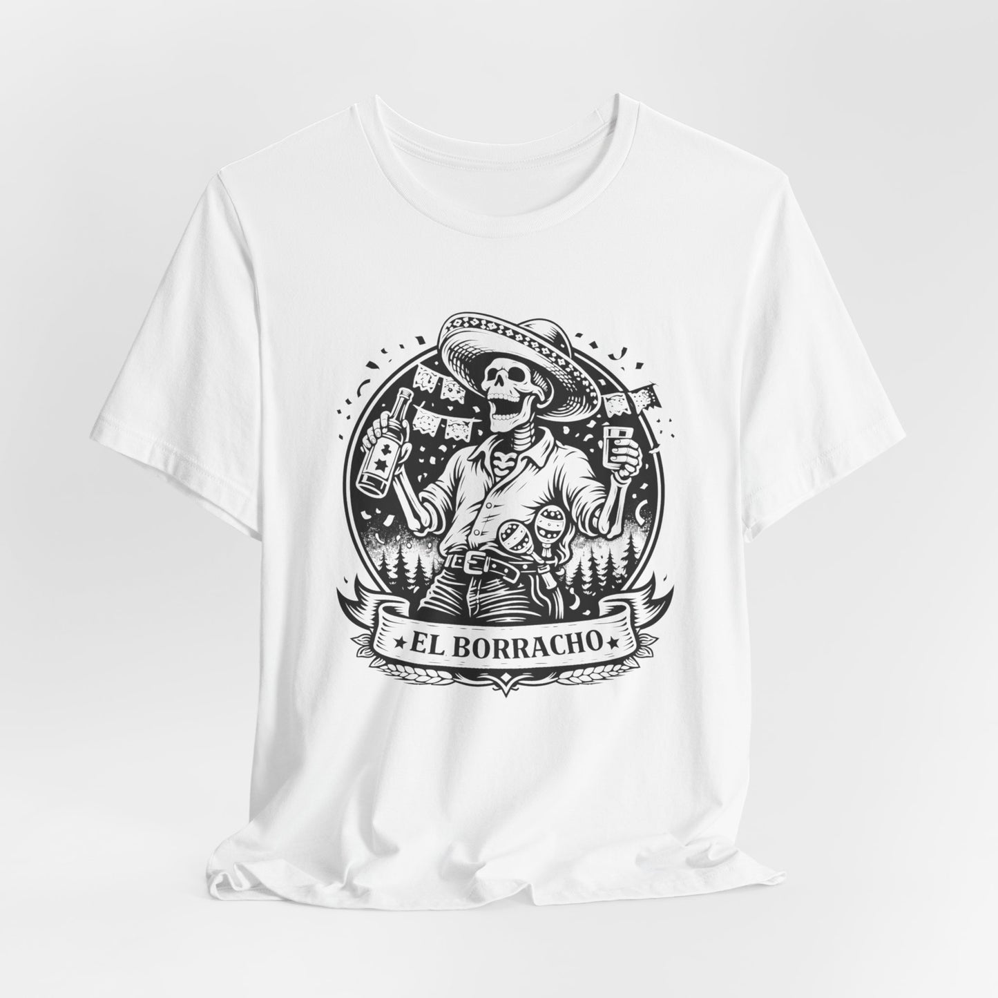 El Boracho T-Shirt - Funny Spanish Tee for Latino Heritage & Hispanic Culture - Mexican Saying Gift Shirt