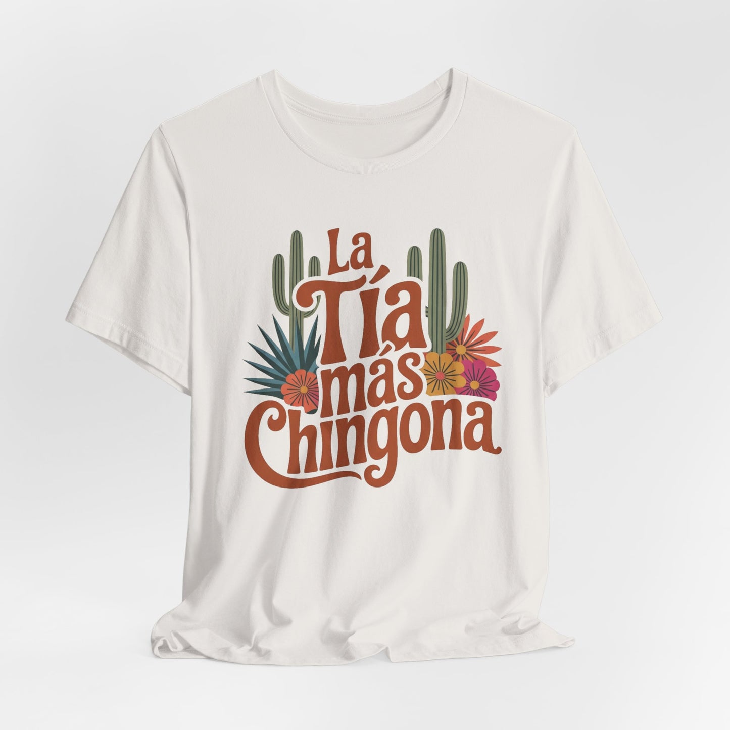 Tia T-Shirt - Proud Tia Gift - Latino Family Tee - Mi Tia Favorita - Hispanic Aunt Shirt - Tia Vida