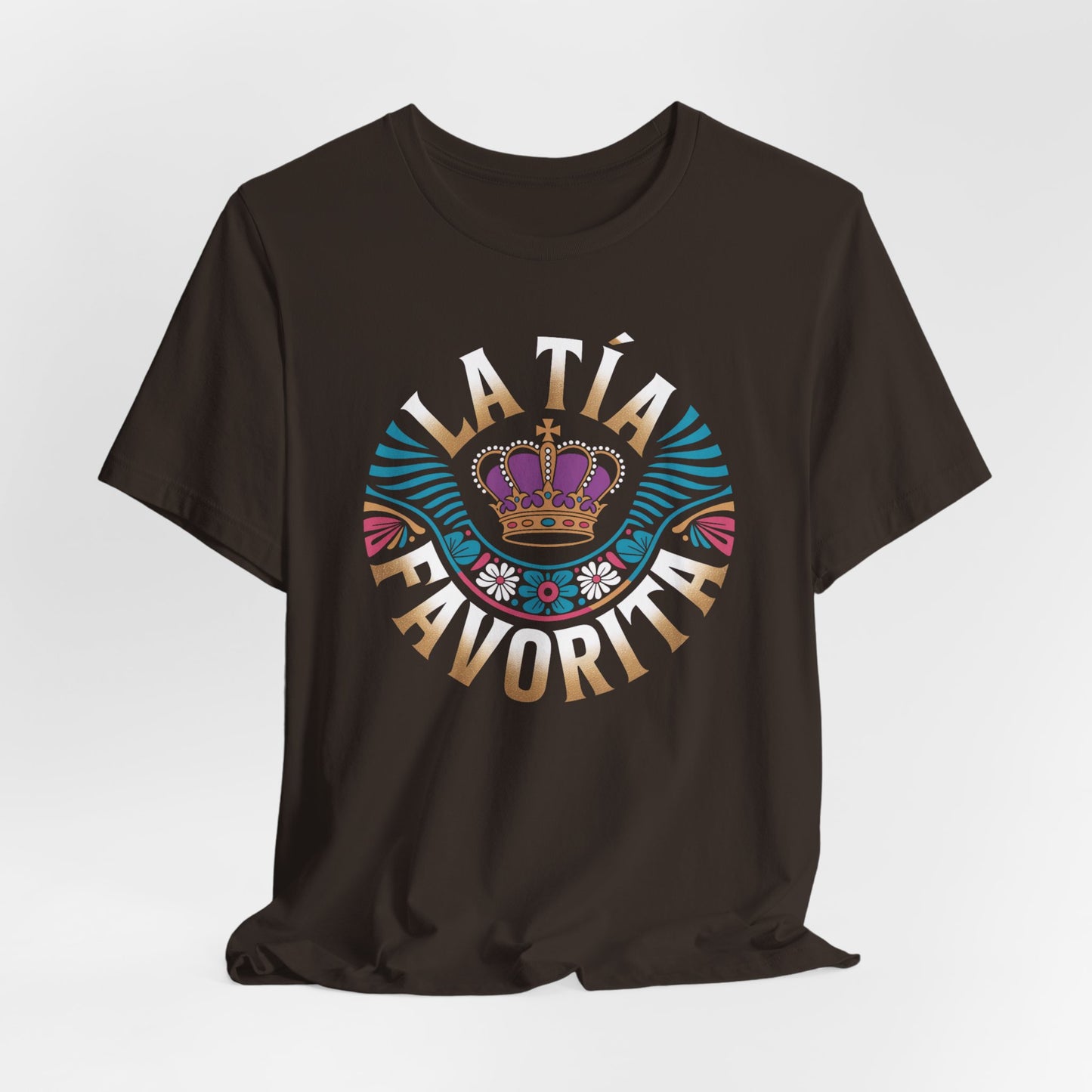 La Tia Favorita Shirt - Proud Latina Aunt T-Shirt - Spanish Family Gift - Tia Love Tee - Hispanic Familia Gift - Tia Regalo