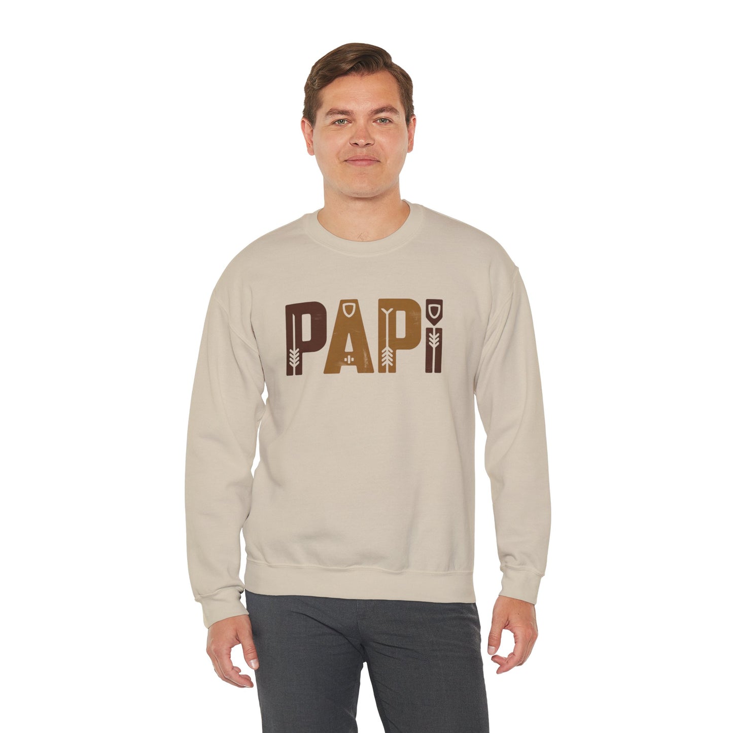 Hola Papi Sweatshirt - Funny Latino Dad Gift - Hispanic Family Humor - Spanish Papi Chulo Shirt