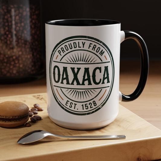 Oaxaca Mug — Mexican Heritage Coffee Cup with Oaxacan Design