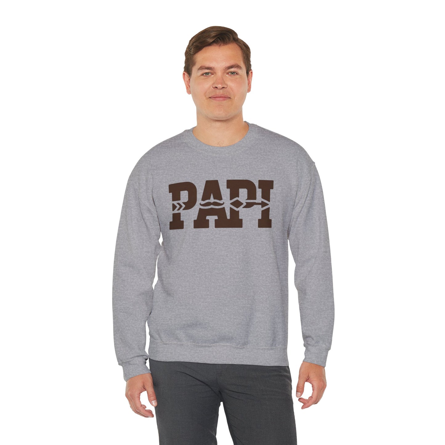 Hola Papi Sweatshirt - Latino Dad Gift - Spanish Father Shirt - Papi Amor - Hispanic Family Gift - Funny Dad Sweatshirt