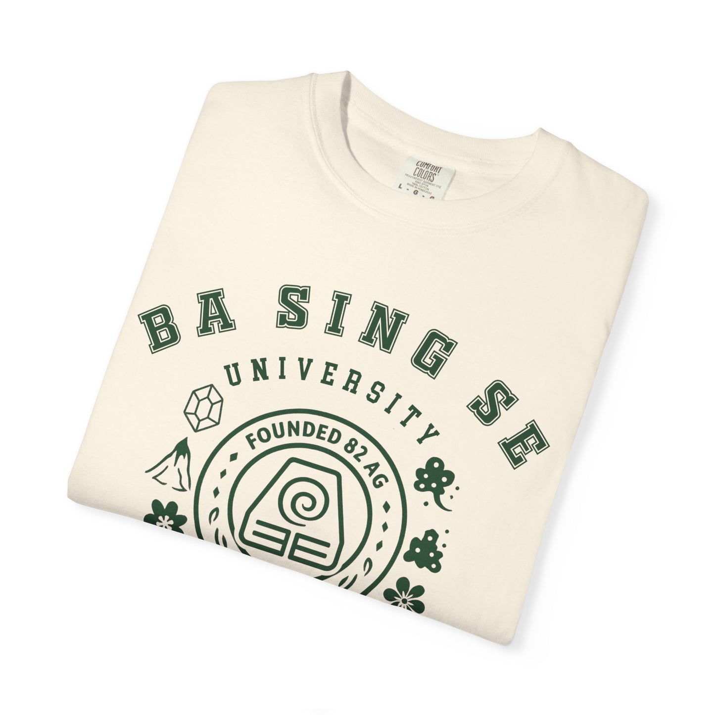 Ba Sing Se University Shirt | The Last Airbender Gift , Uncle Iroh Fan, Earth Kingdom Tee | Anime Fan Art