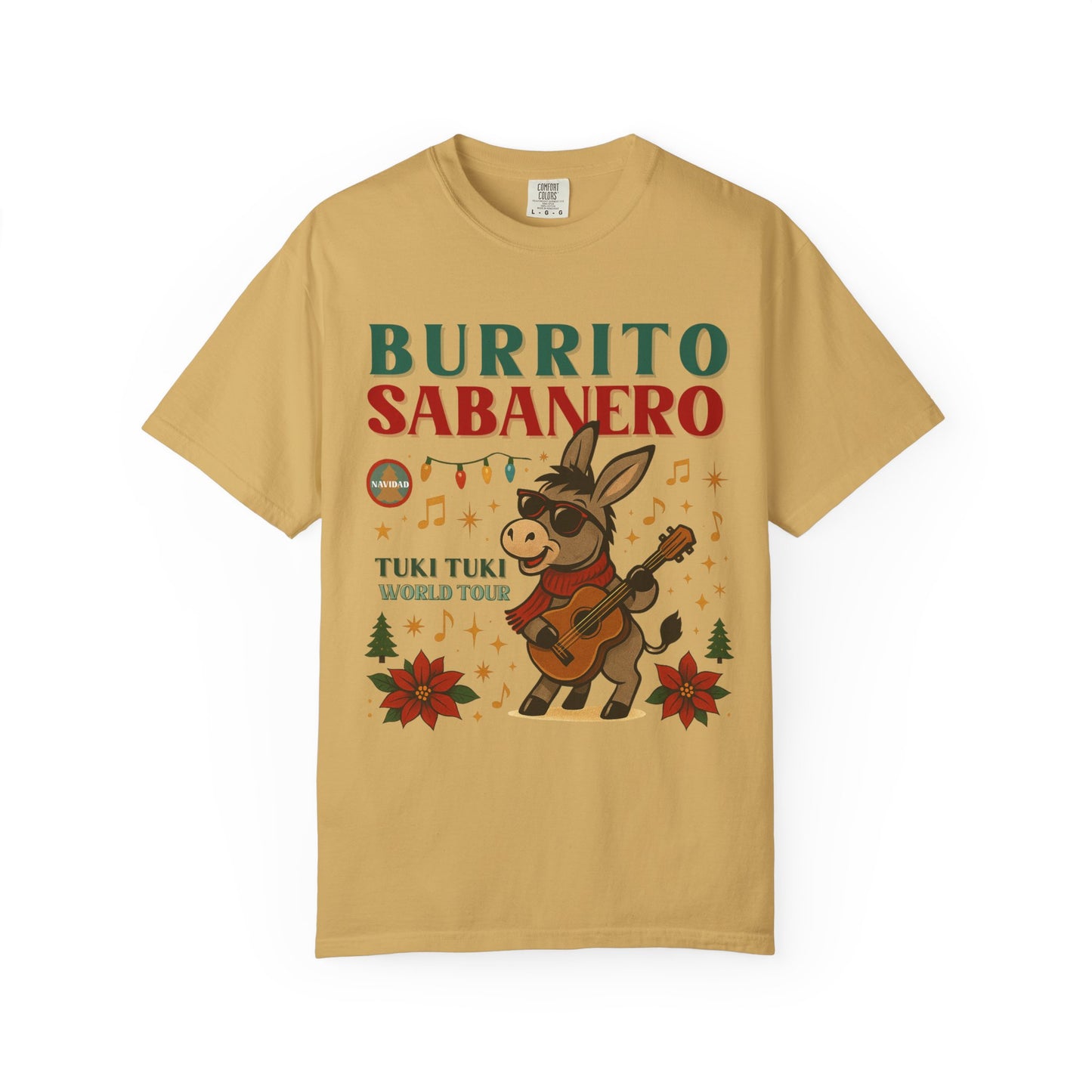 Burrito Sabanero Navidad Shirt | Camisa de Navidad Funny Xmas Tee |  Bilingual Shirt