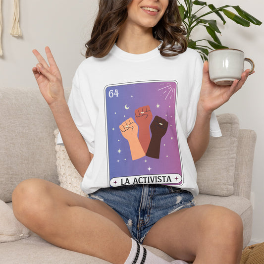 La activista Shirt | Latina Empowerment , Millennial Loteria , Mexican Shirt , Latina Shirt