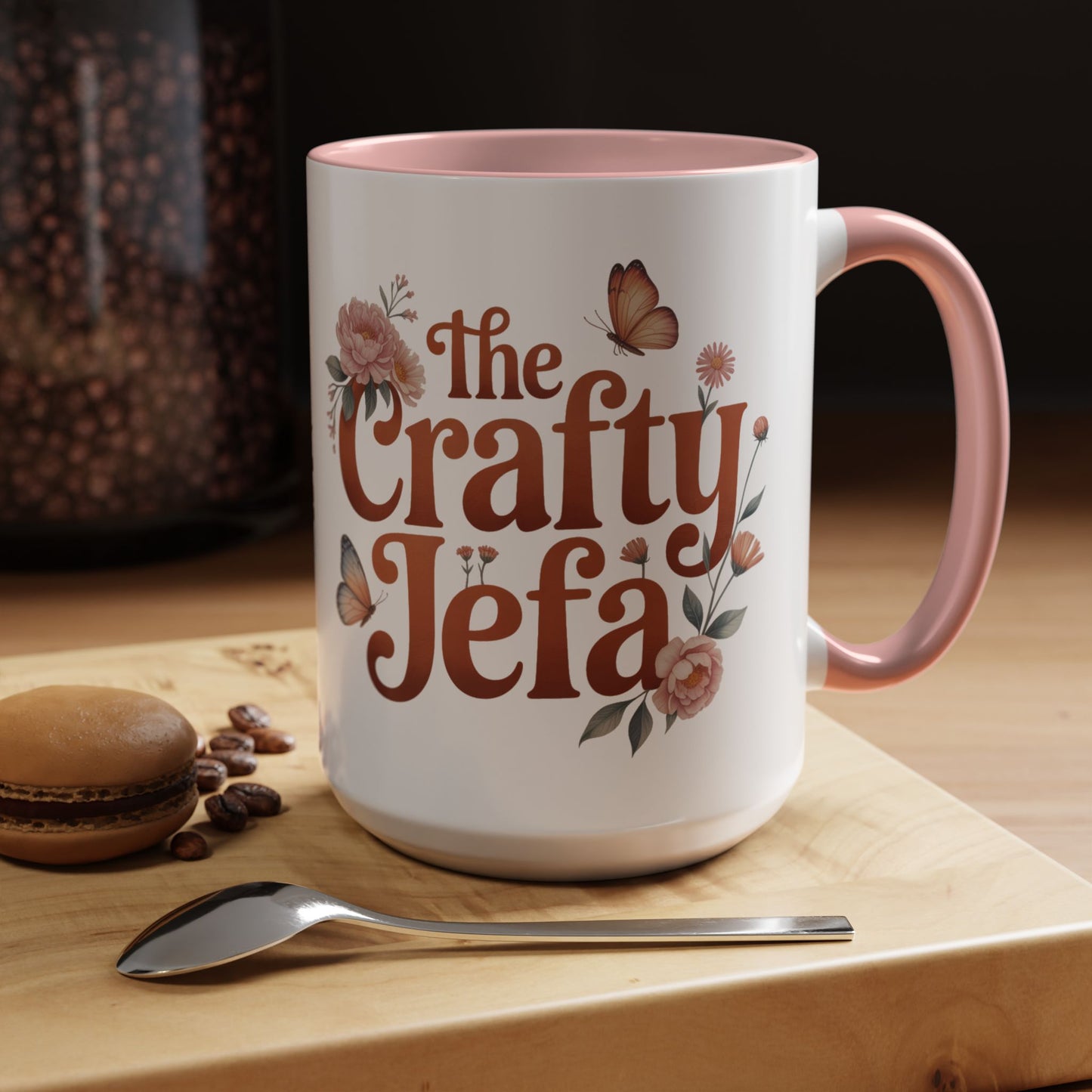 La Jefa Mug - Latina Boss Gift, Hispanic Empowerment Coffee Cup, Spanish Gift for Her, Feminist Latina Pride Mug