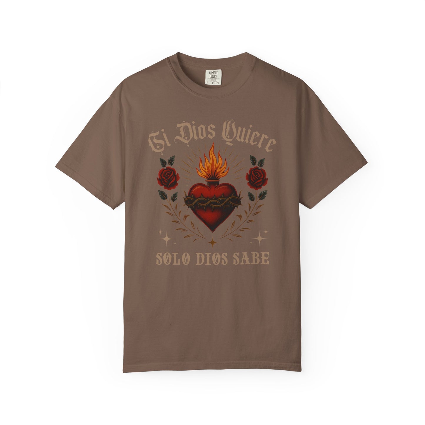 Si Dios Quiere Shirt | Camisa Christiana | Latina Graphic Tee |