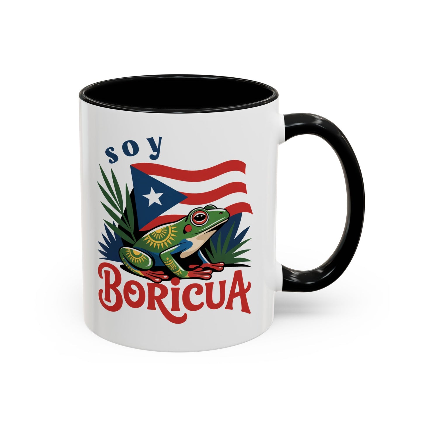 Boricua Mug - Puerto Rican Pride Coffee Cup - Boricua Gift - PR Flag Mug - Hispanic Pride - Boricua Vida - Wepa Coffee Cup