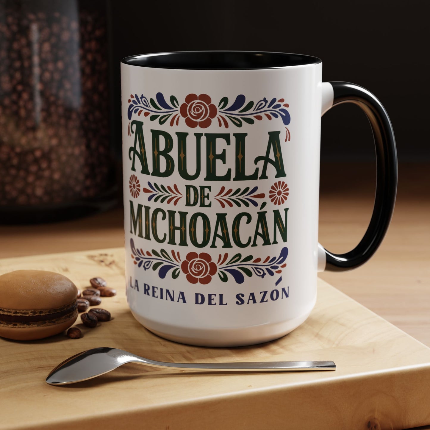 Abuela de Michoacan Mug - Mi Abuelita Querida Coffee Cup - Latino Family Gift - Grandma Spanish Mug - Abuela Regalo