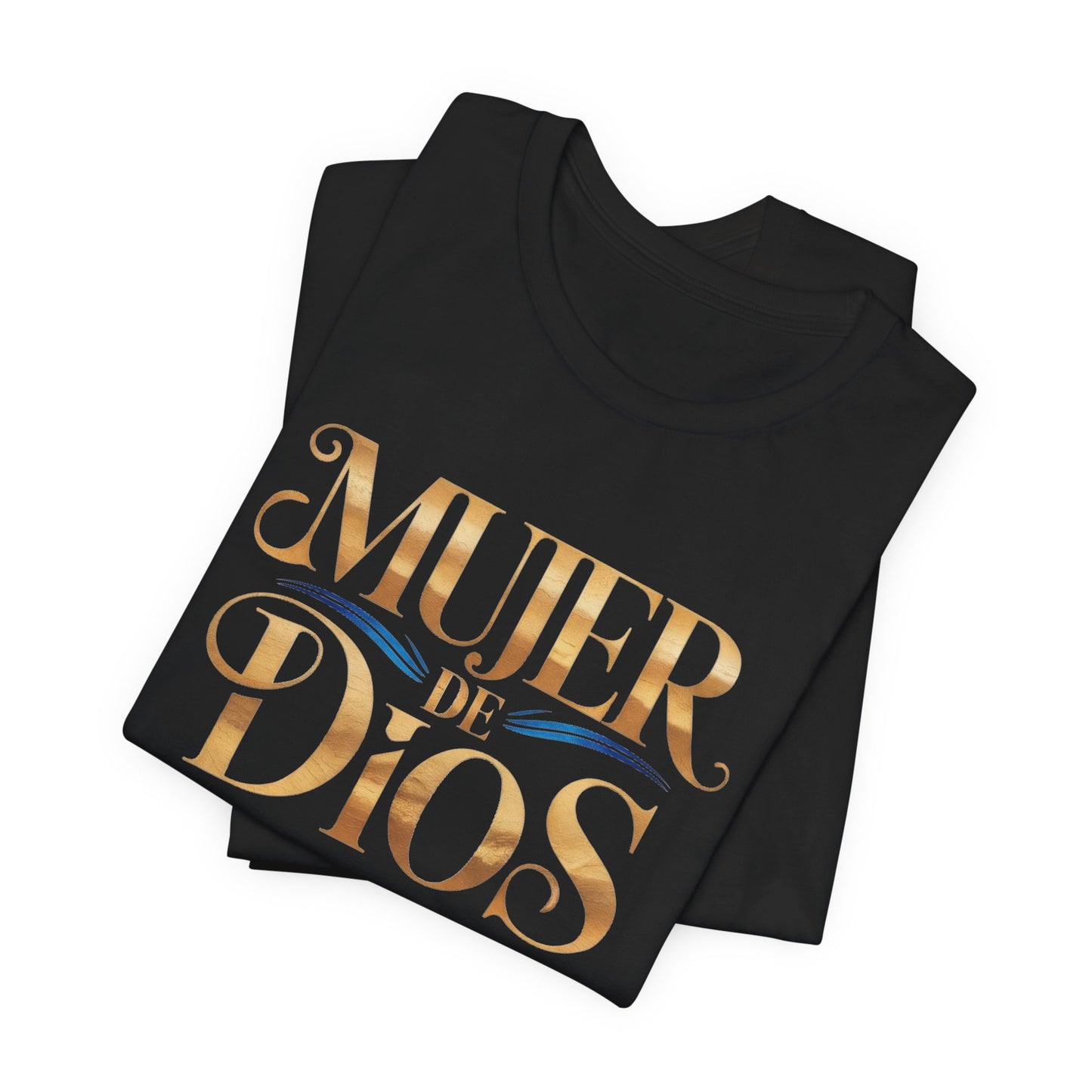 Mujer de Dios T-Shirt - Christian Latina Faith Tee - Catholic Gift - Spanish Religious Shirt - Mujer Cristiana