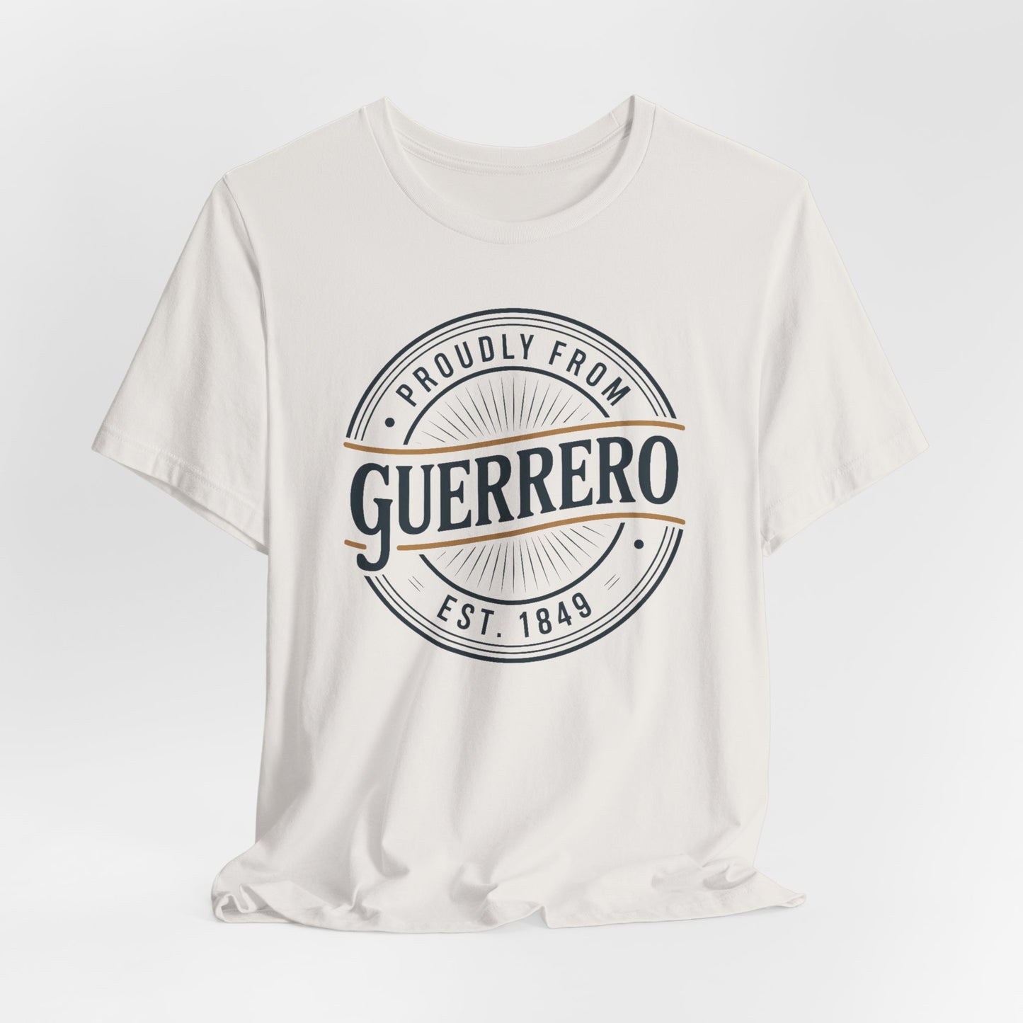 Guerrero T-Shirt - Mexican Heritage Tee - Guerrero State Pride - Latino Warrior Shirt - Orgullo Mexicano Gift
