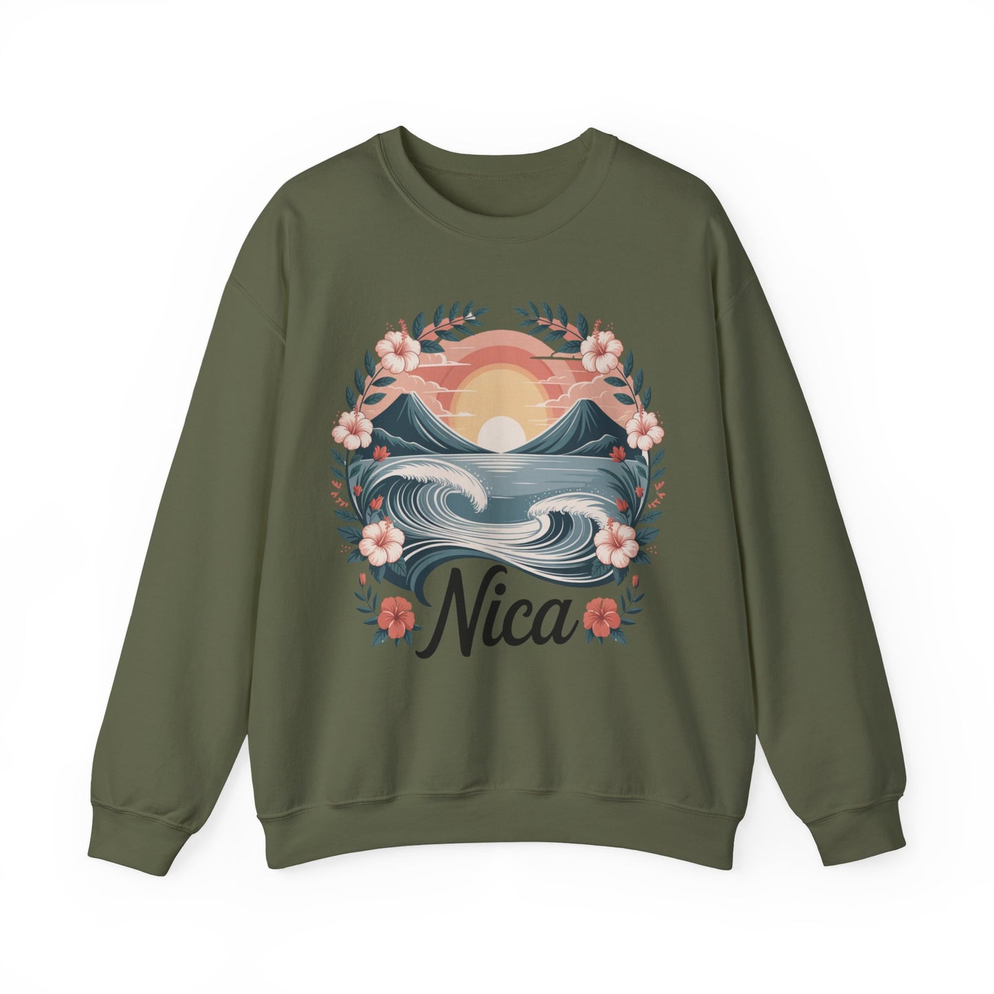 Nicaragua Sweatshirt — Nica Pride Hoodie, Nicaragüense Gift, Central American Heritage, Orgullo Nica, Hispanic Pride Apparel (view 5 of 15)