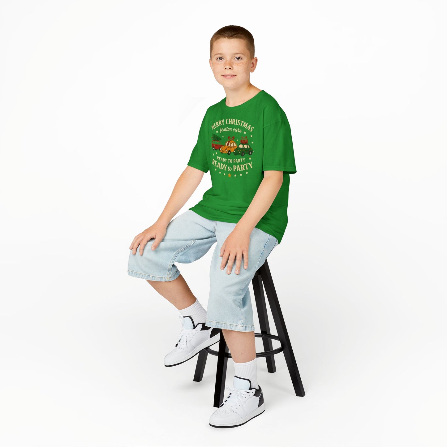 Merry Christmas Car Kids shirt