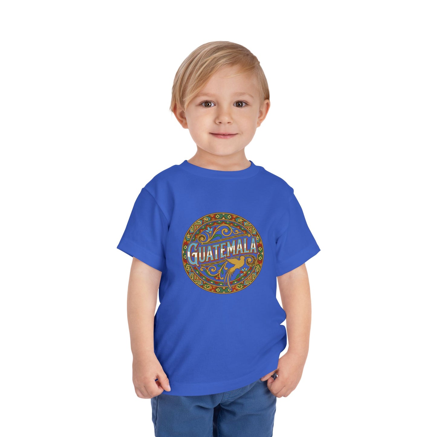 Guatemala Toddler T-Shirt - Guate Pride Tee - Guatemalteco Gift - Chapín Shirt - Central American Hispanic Pride - Guatemala Amor