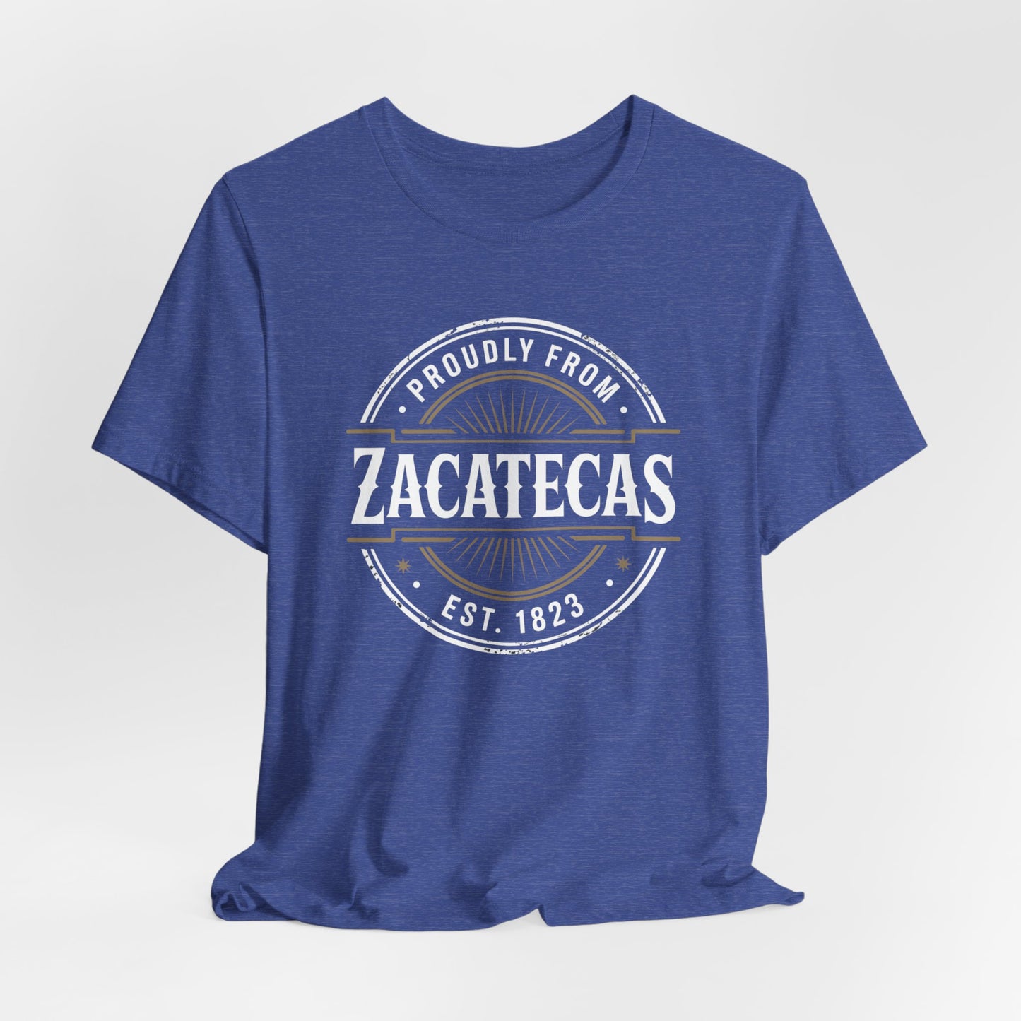 Zacatecas T-Shirt - Mexican Heritage Tee - Zacatecano Pride Gift - Mexico State Shirt - Hispanic Pride Tshirt