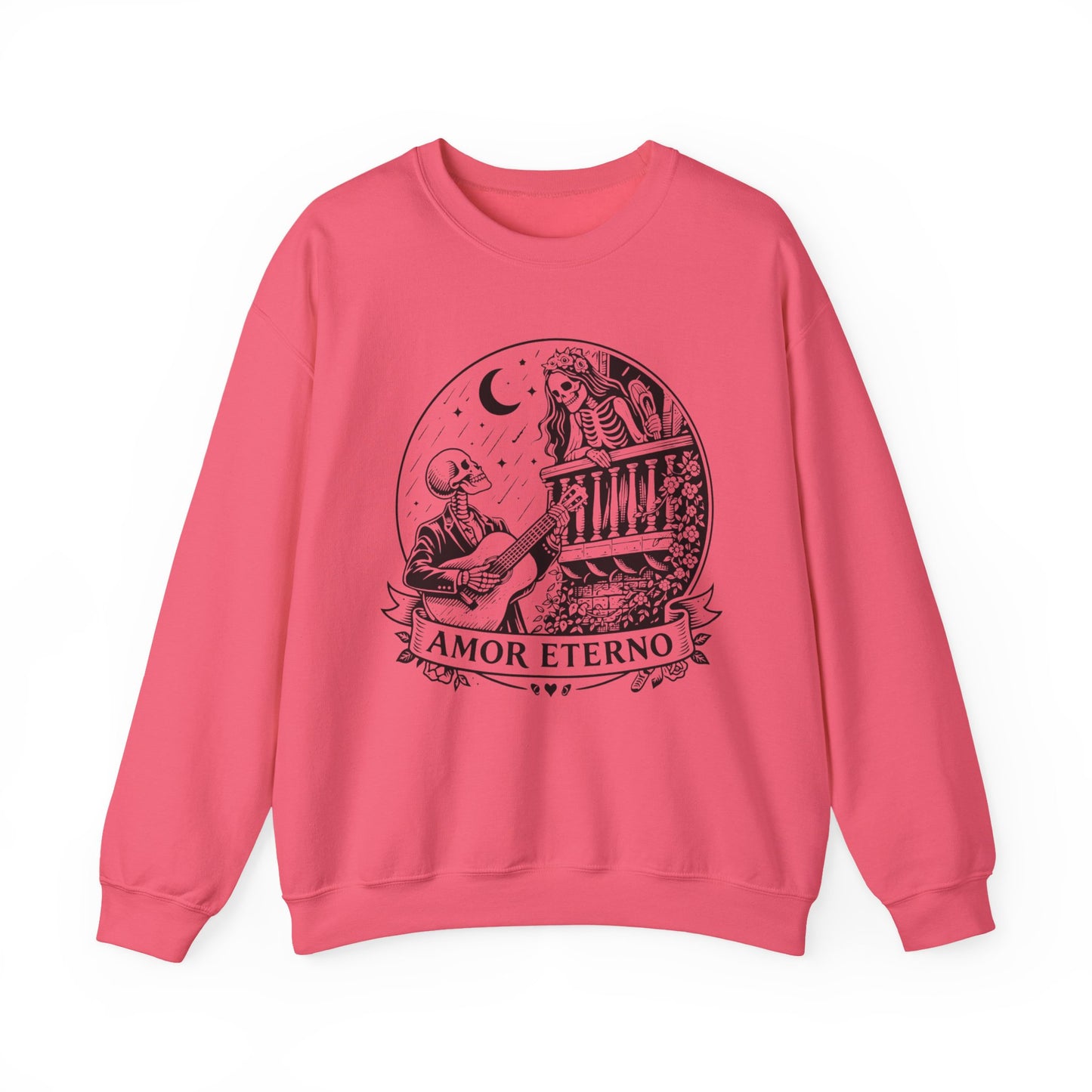 Amor Eterno Sweatshirt - Eternal Love Gift for Her - Latino Romance Couples Hoodie - Forever Amor Para Siempre