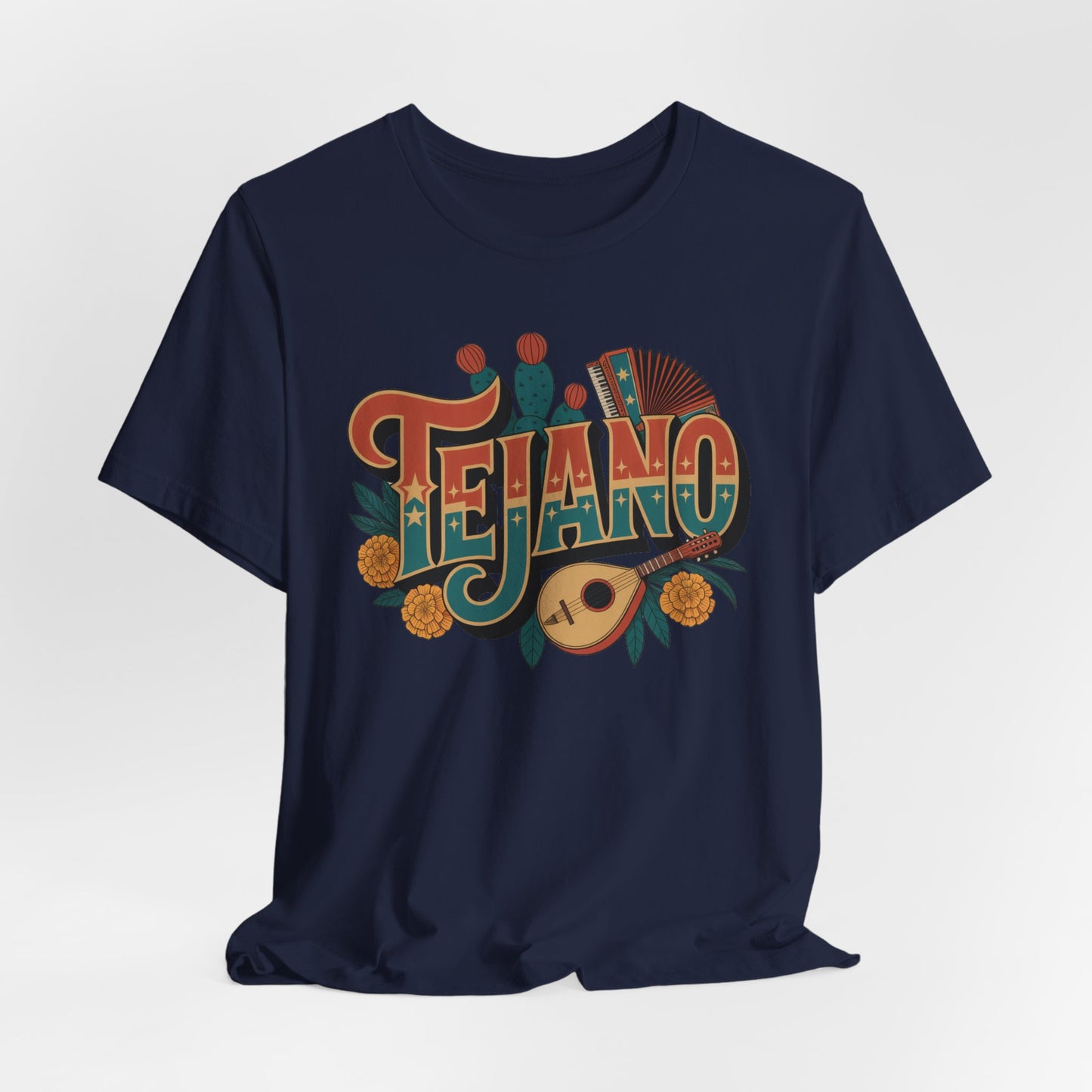 Tejano T-Shirt - Orgulloso Tejano Pride Tee - Texas Mexican Heritage Gift - Latino Culture Shirt - Tex Mex Style