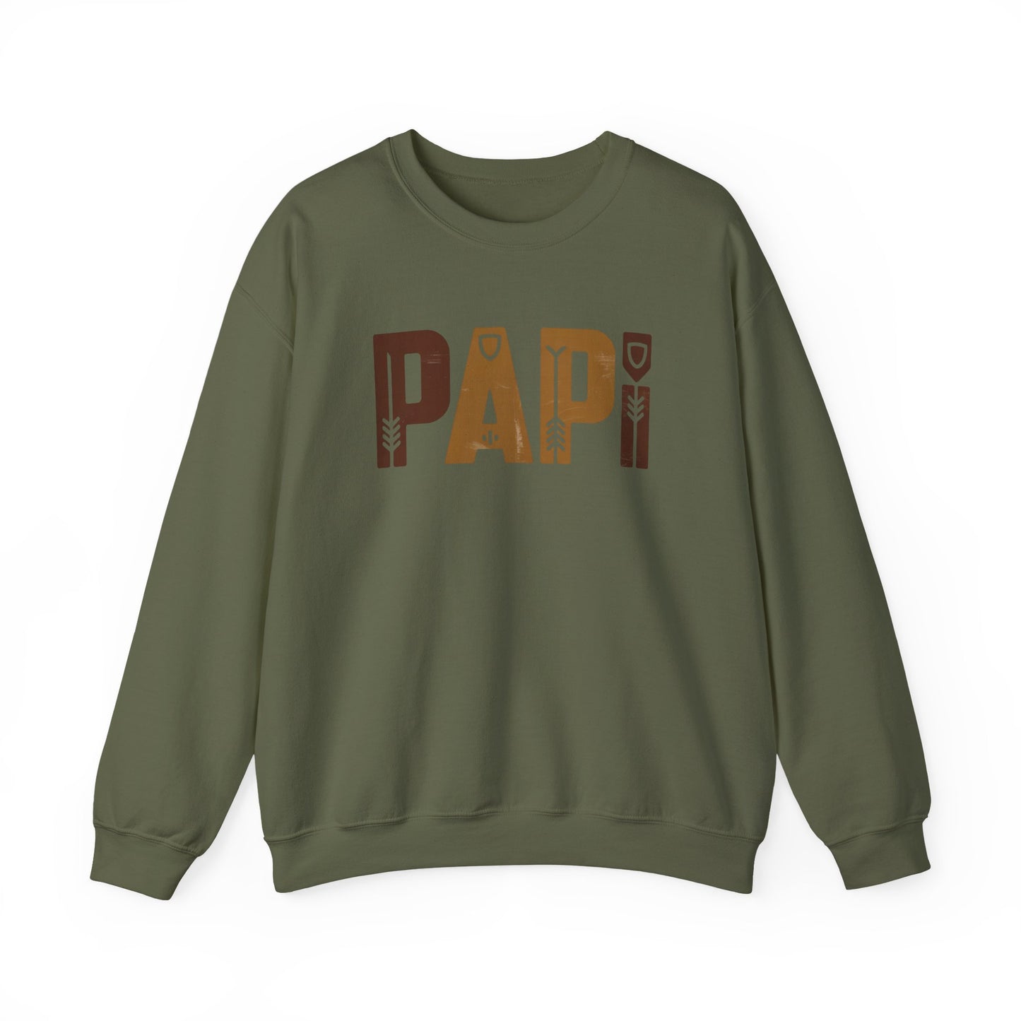 Hola Papi Sweatshirt - Funny Latino Dad Gift - Hispanic Family Humor - Spanish Papi Chulo Shirt
