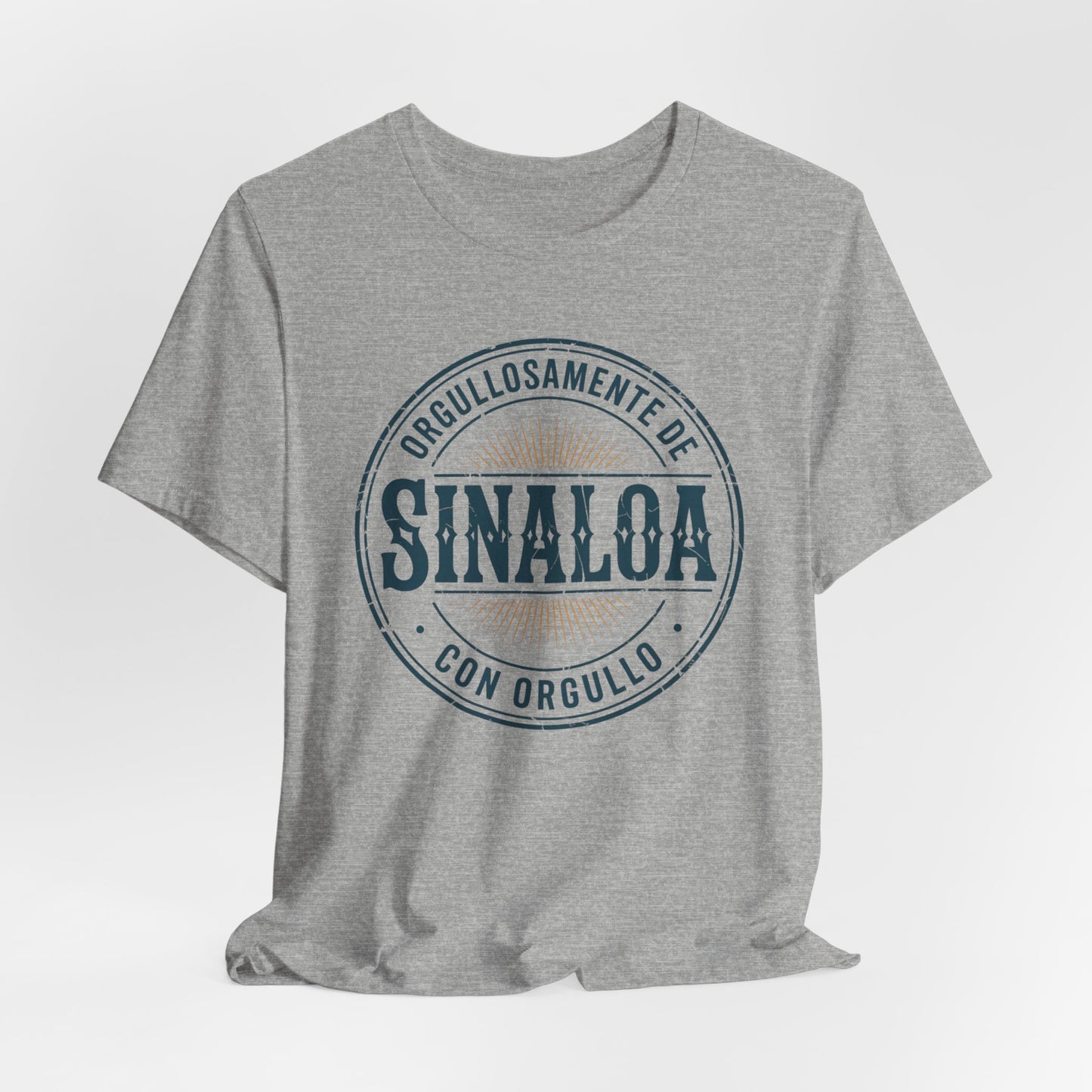 Sinaloa T-Shirt - Mexican Heritage Tee - Orgullo Mexicano Gift - Sinaloa Pride Shirt - Regional Mexico Apparel